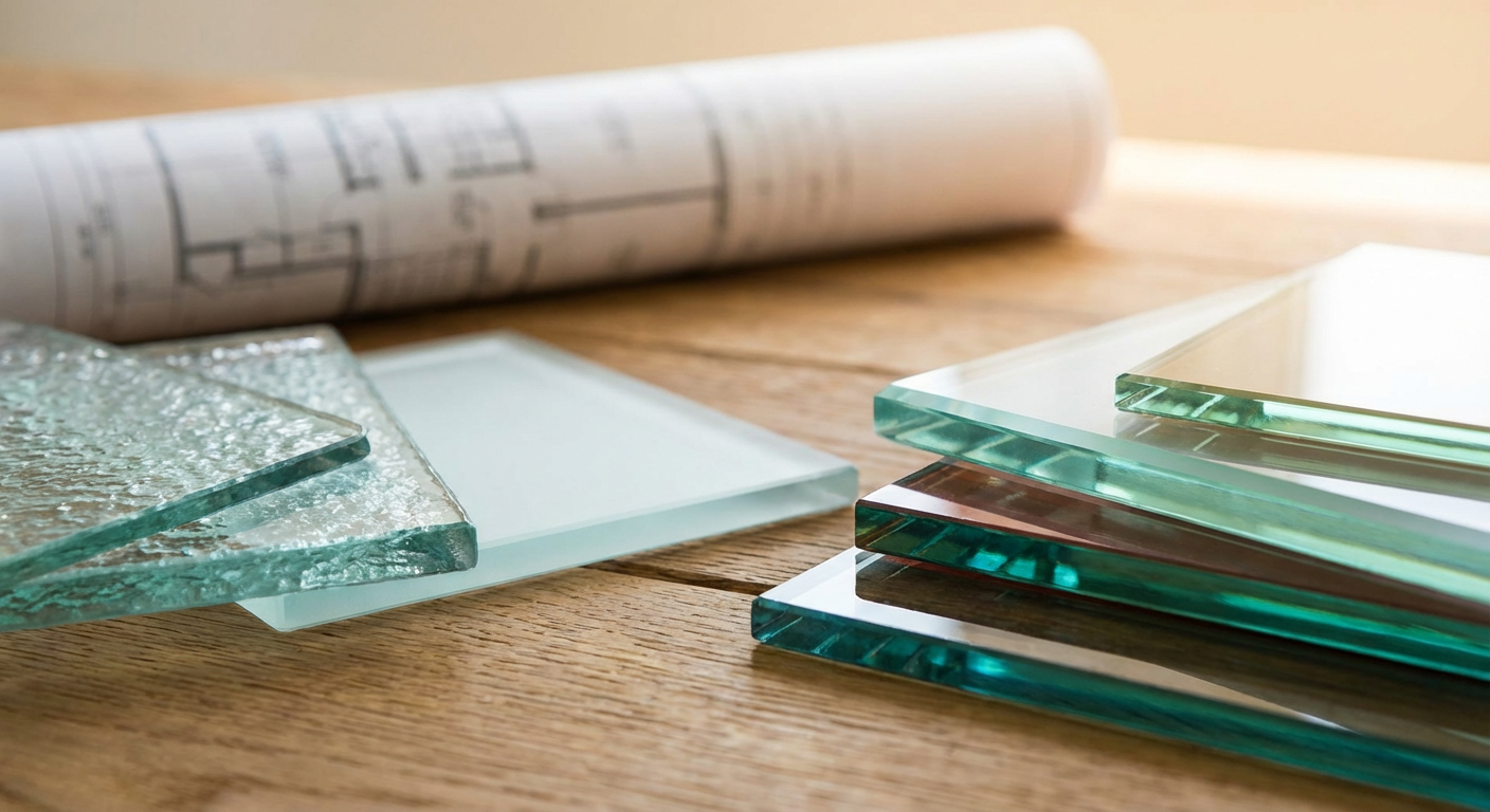 glass samples professional selection