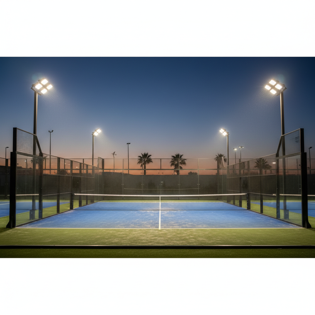 padel court lighting