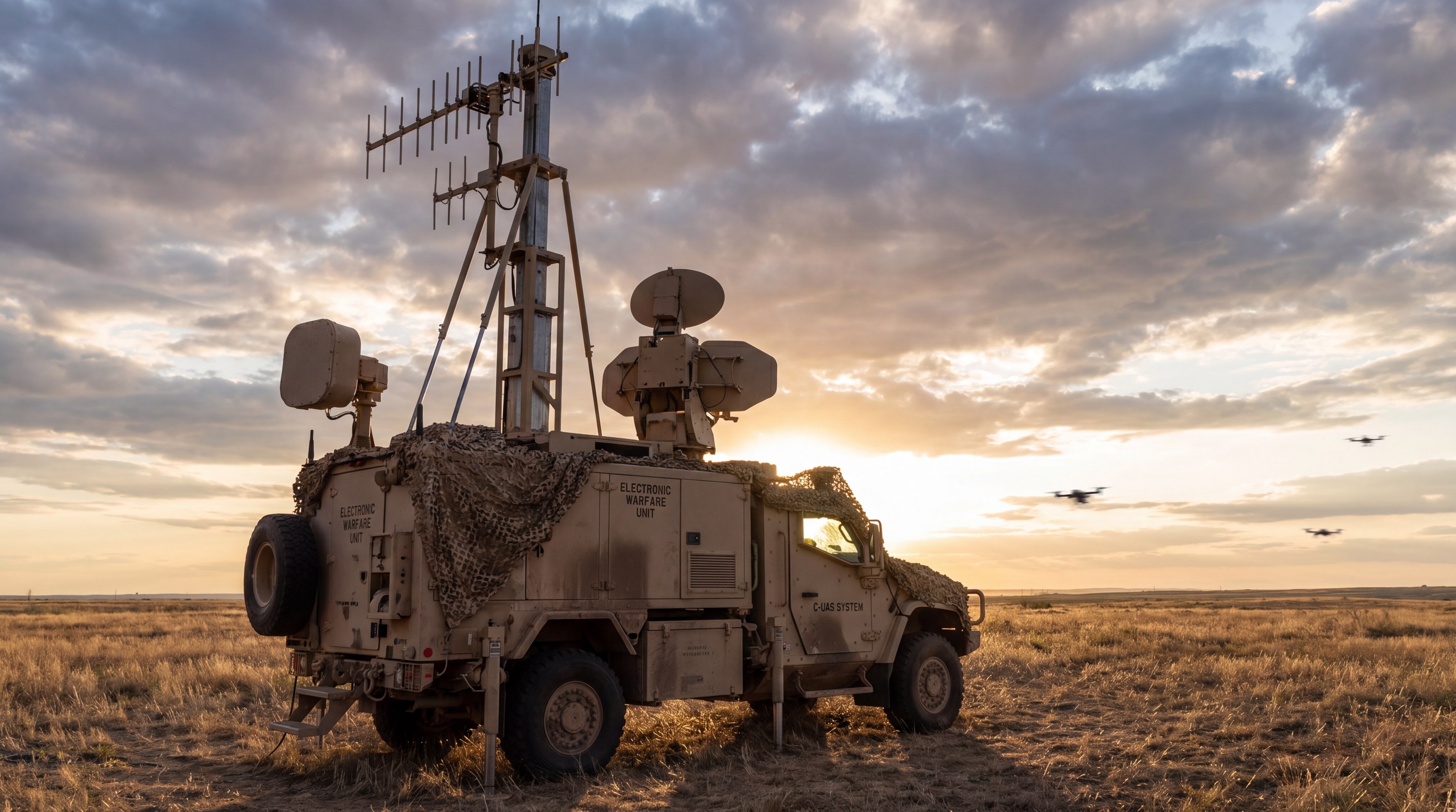 advanced anti drone jamming system