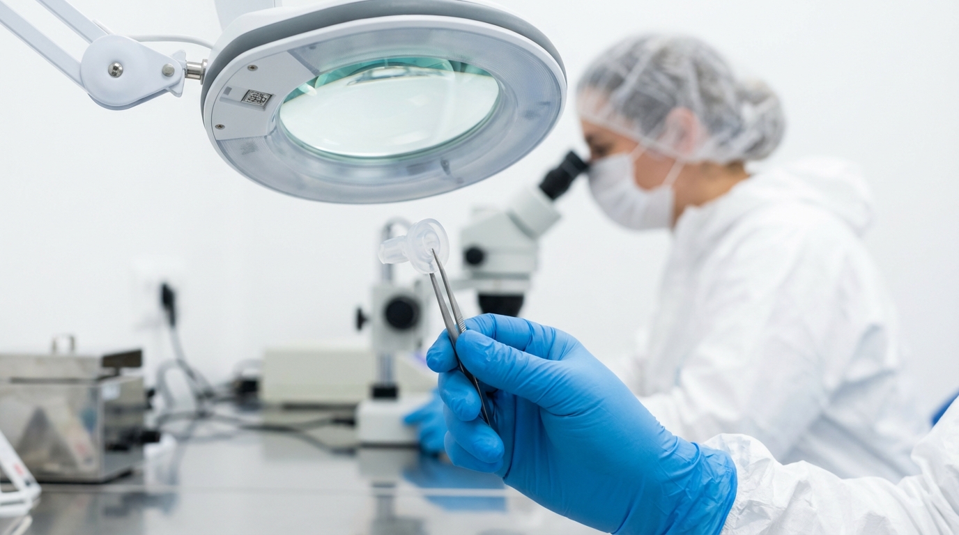 cleanroom silicone inspection