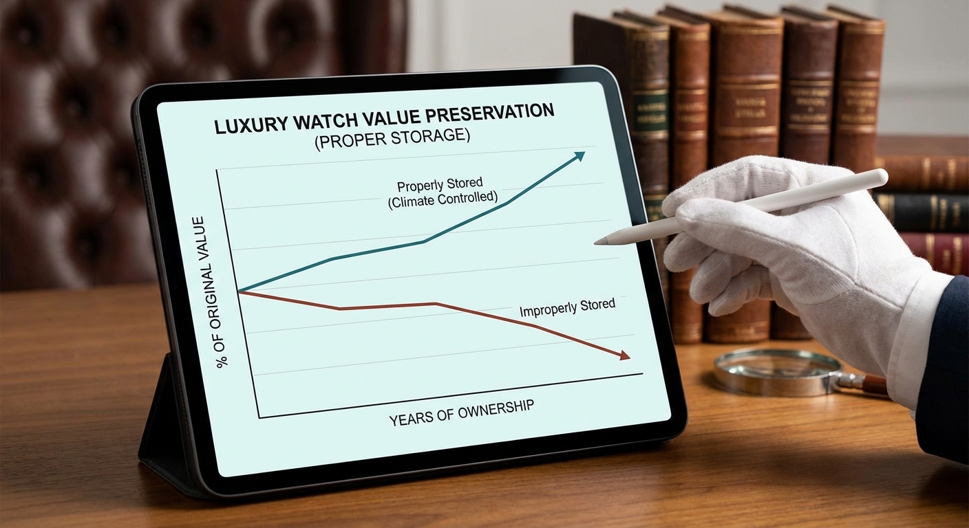 luxury watch value preservation chart