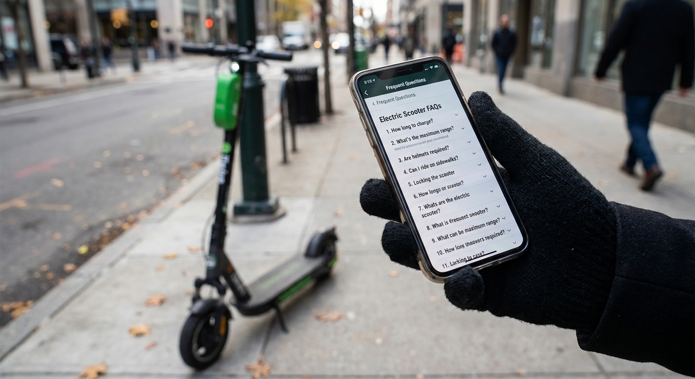 Smartphone FAQ Electric Scooter
