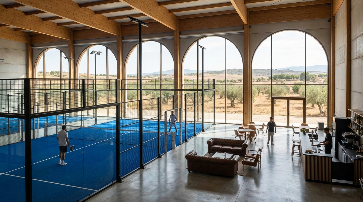 Premium padel club central spain