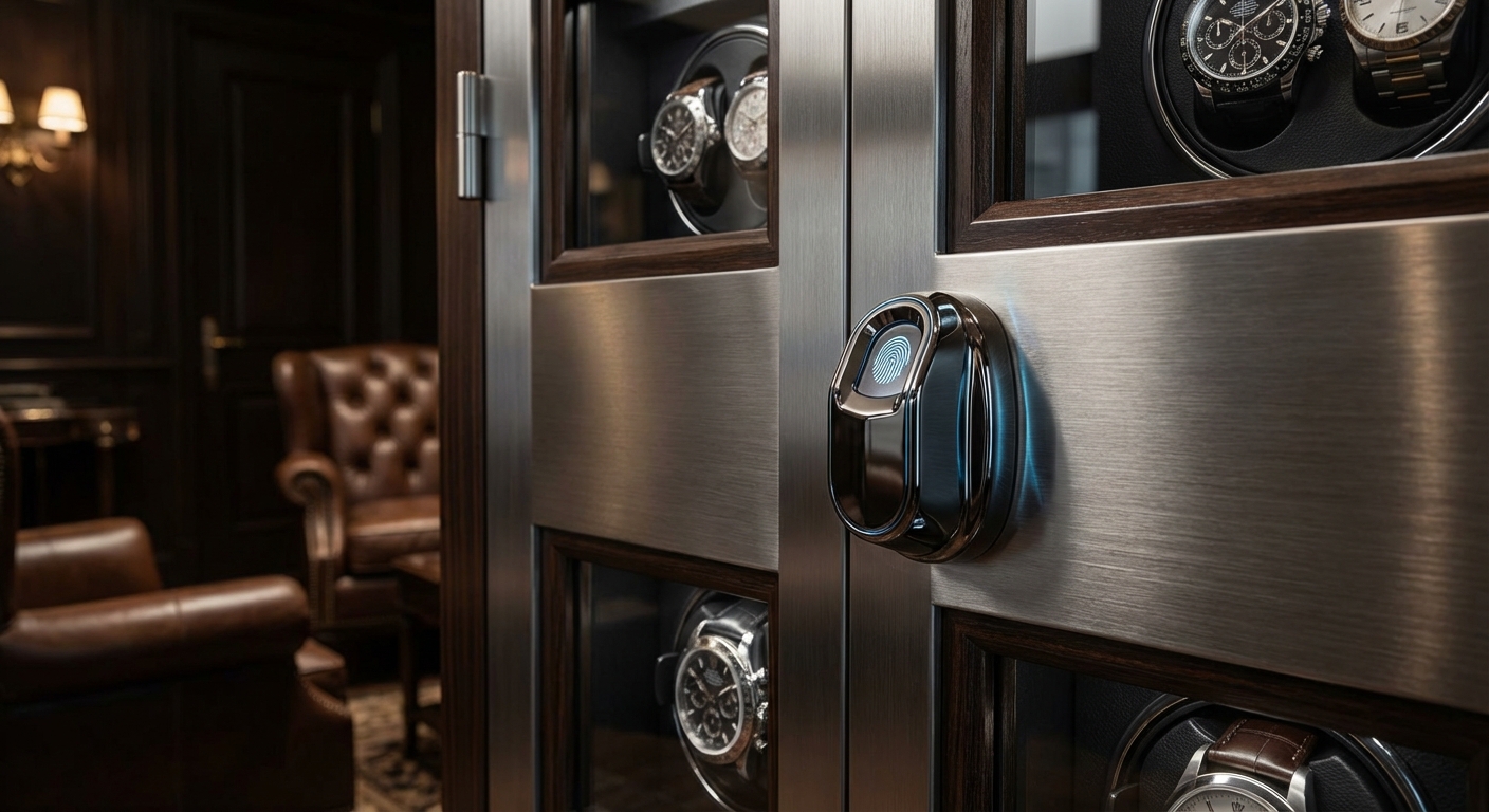 biometric fingerprint secure safe