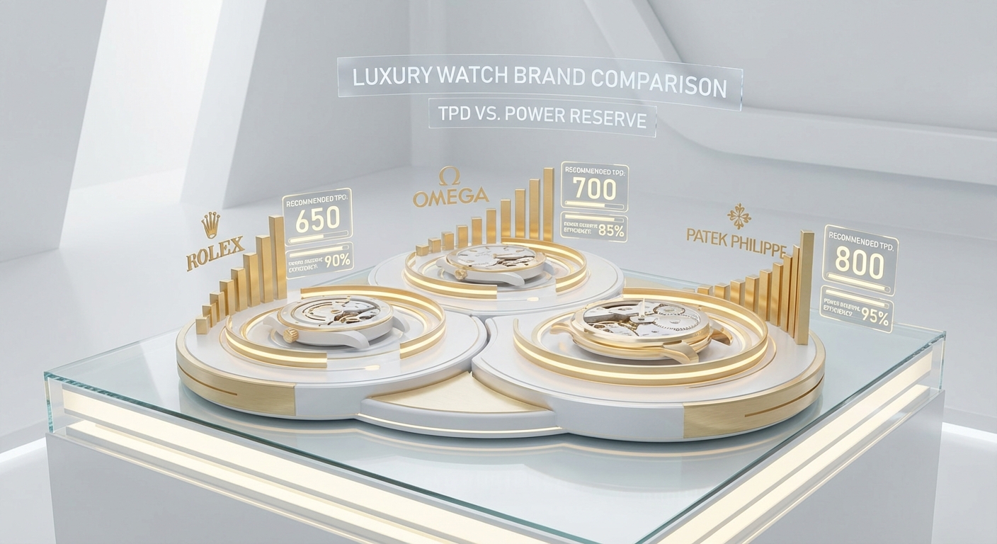 luxury watch brands tpd comparison