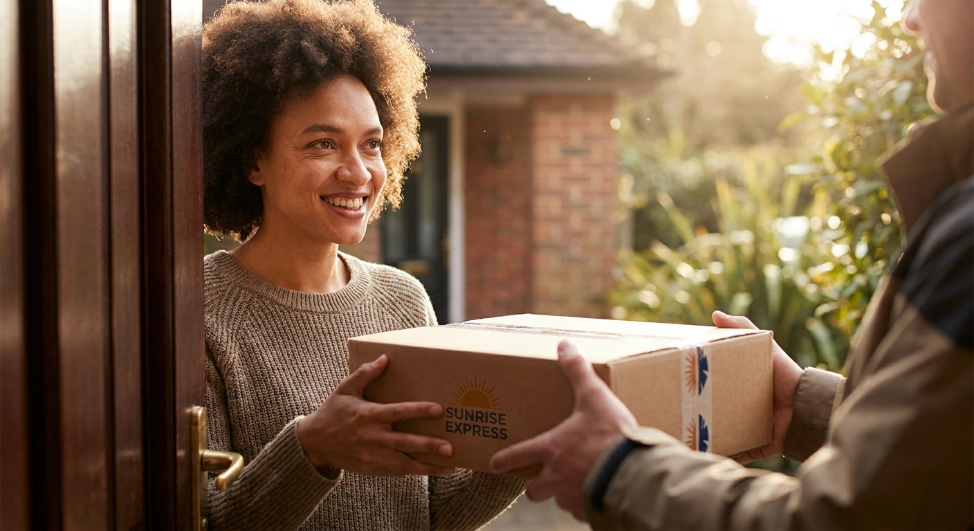 Customer Delivery Package Reception