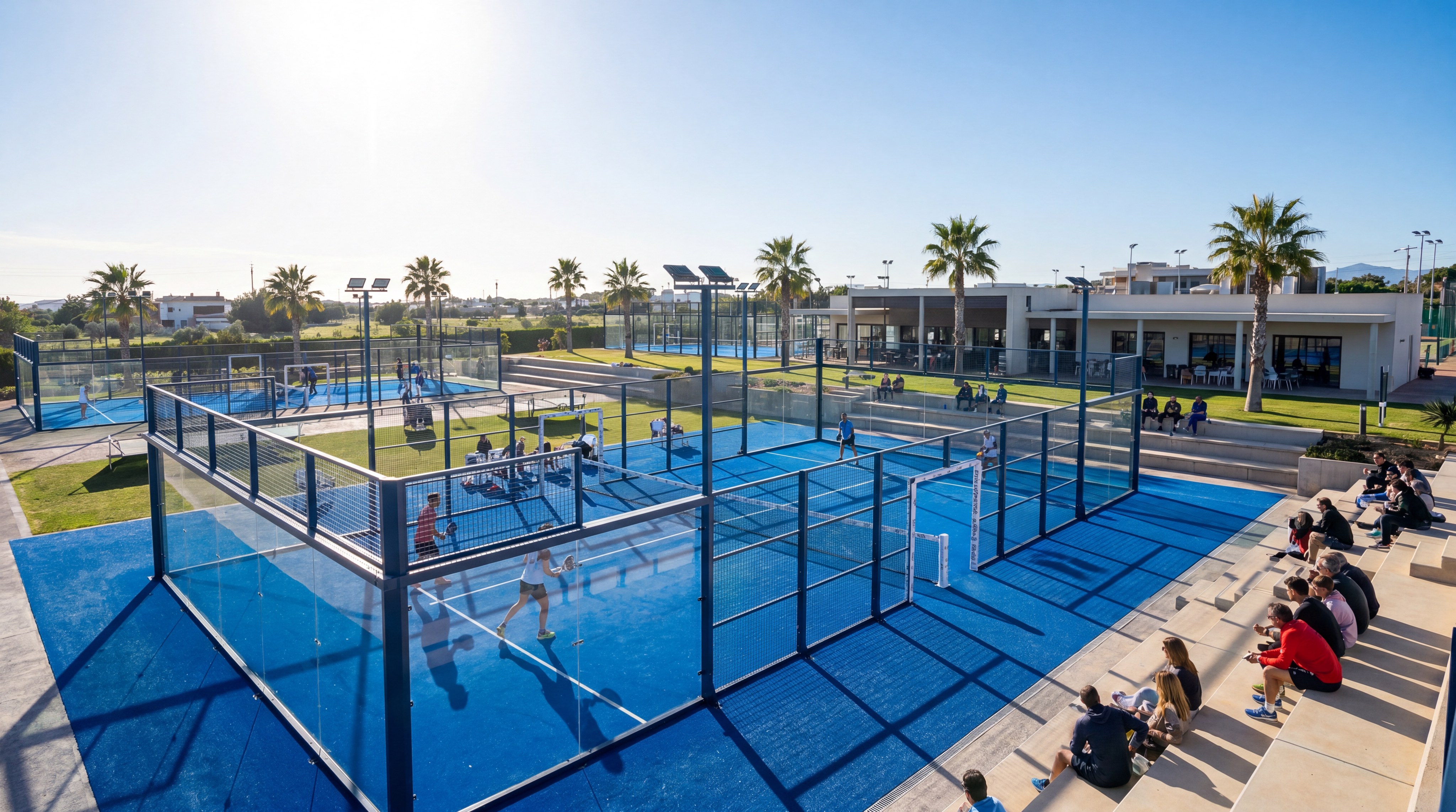 padel court professional sports