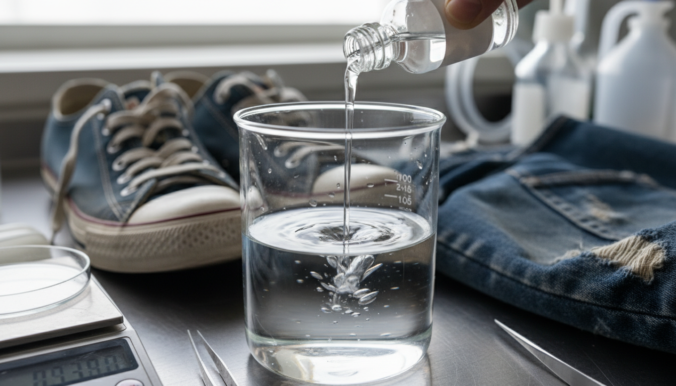 bleach dilution textile treatment