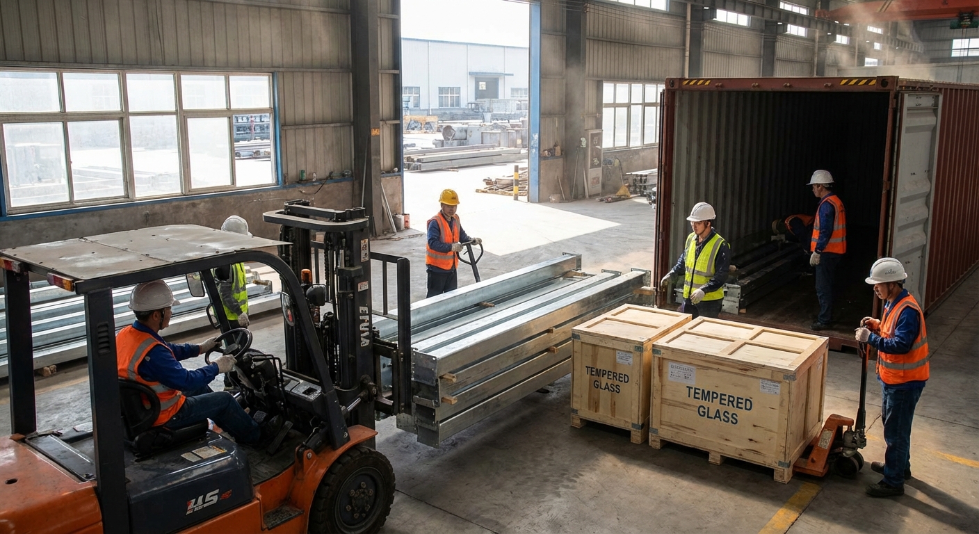 manufacturing facility shipping operations