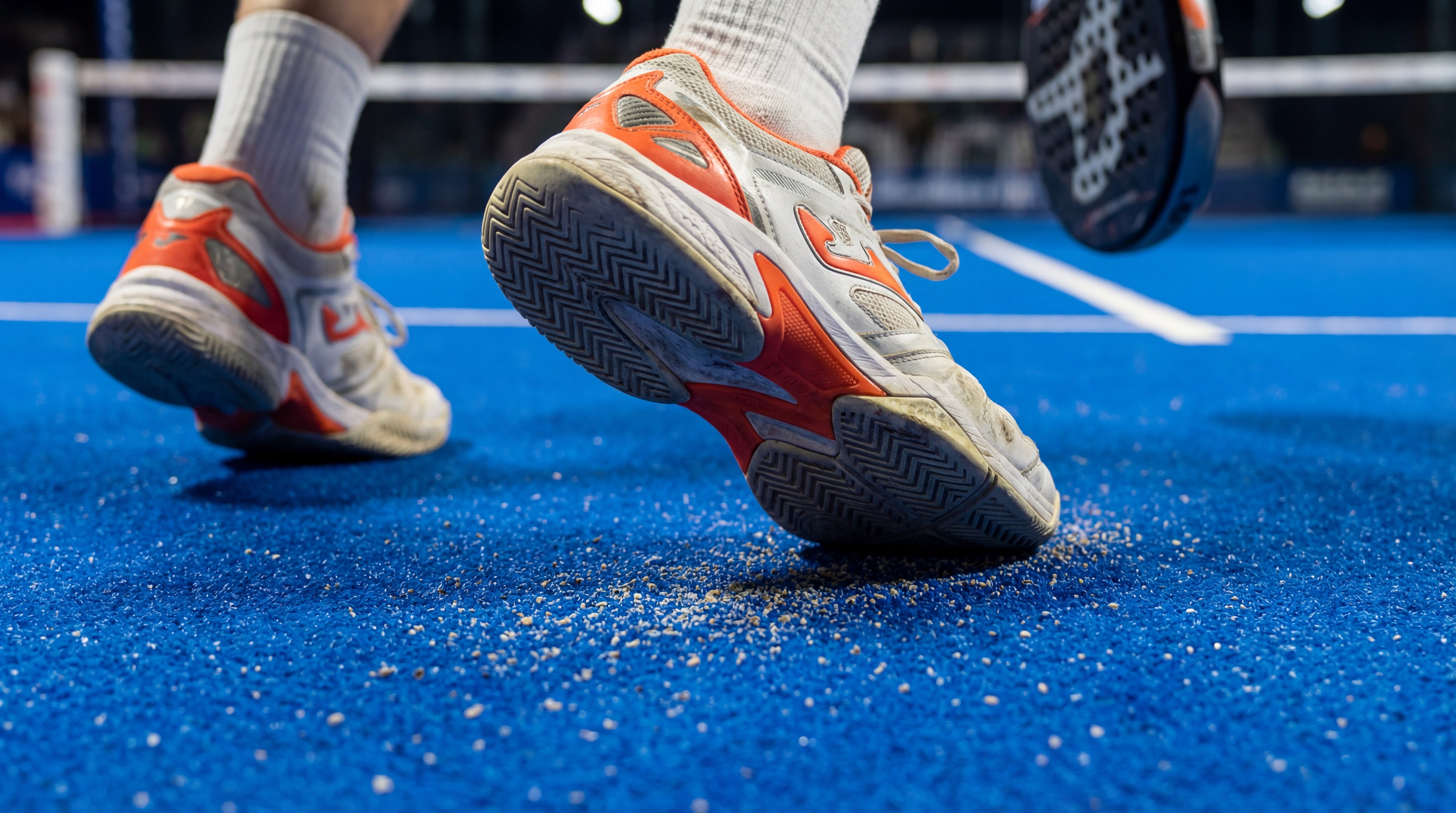 padel player footwear cinematic