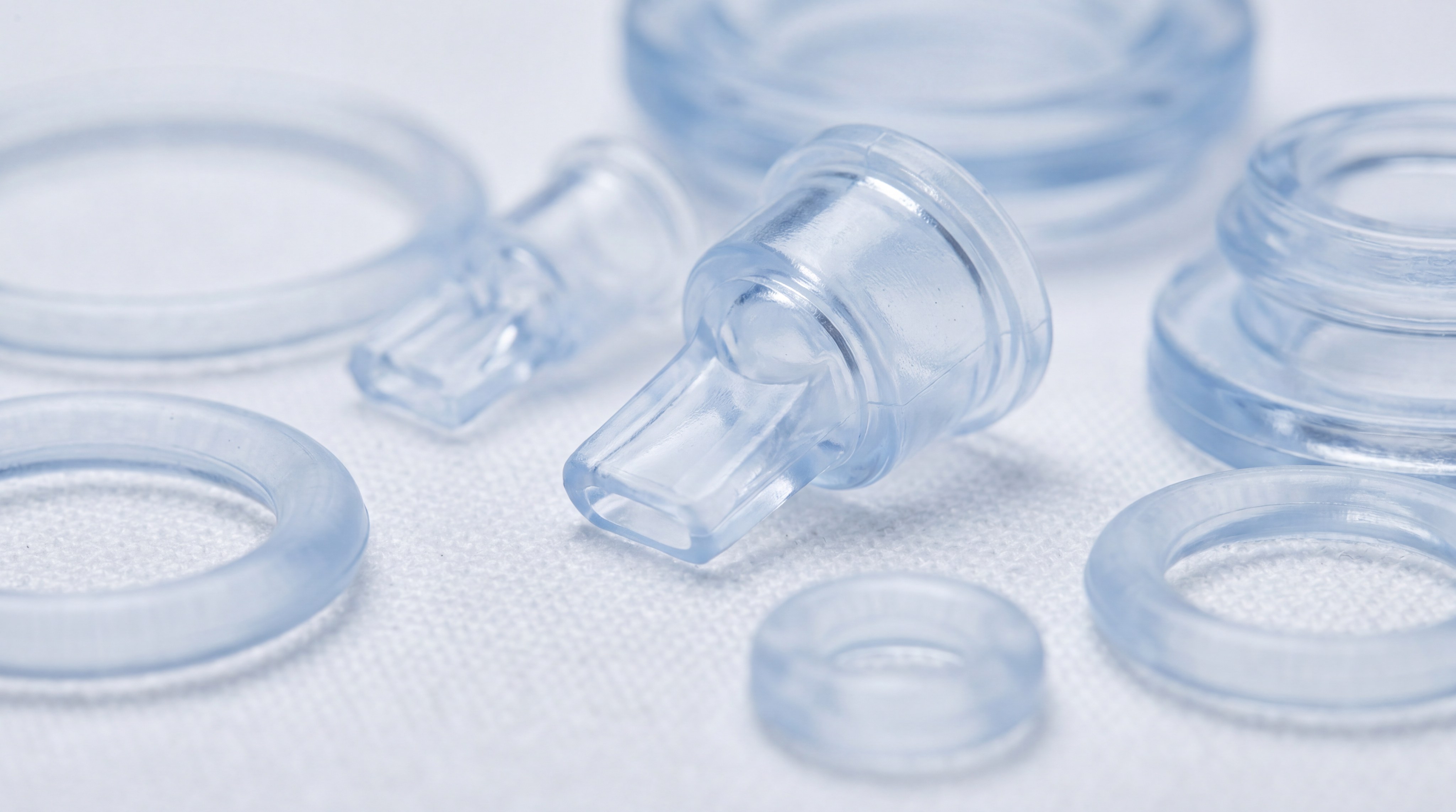 High-precision medical silicone valves