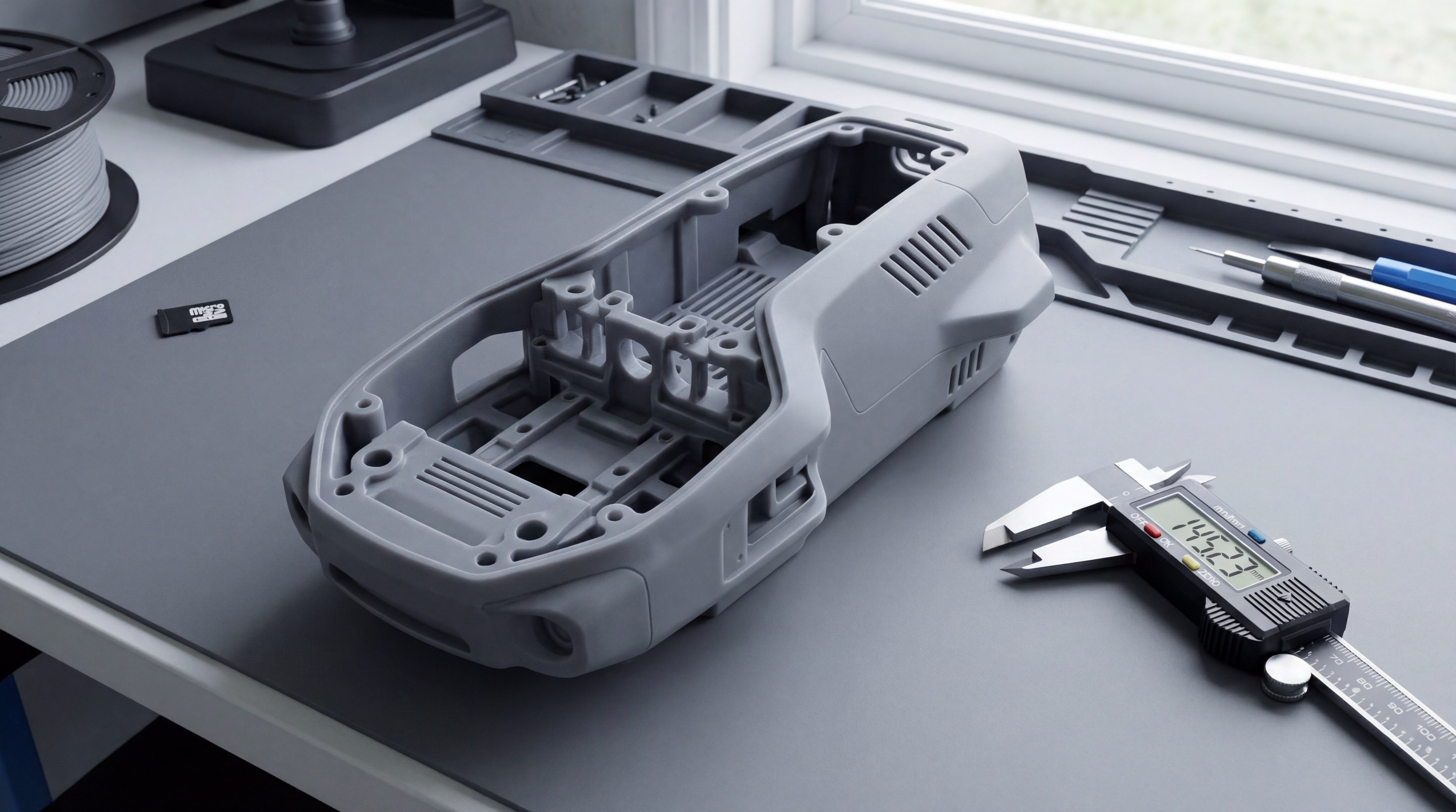 3d printed drone housing master pattern
