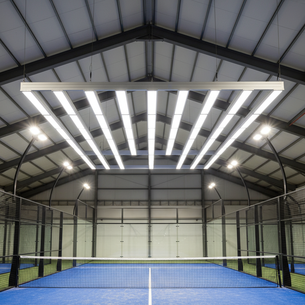 LED Lighting in Padel Court