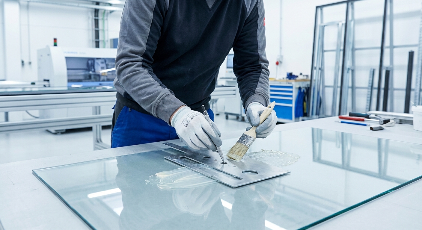 glass drilling preparation technician