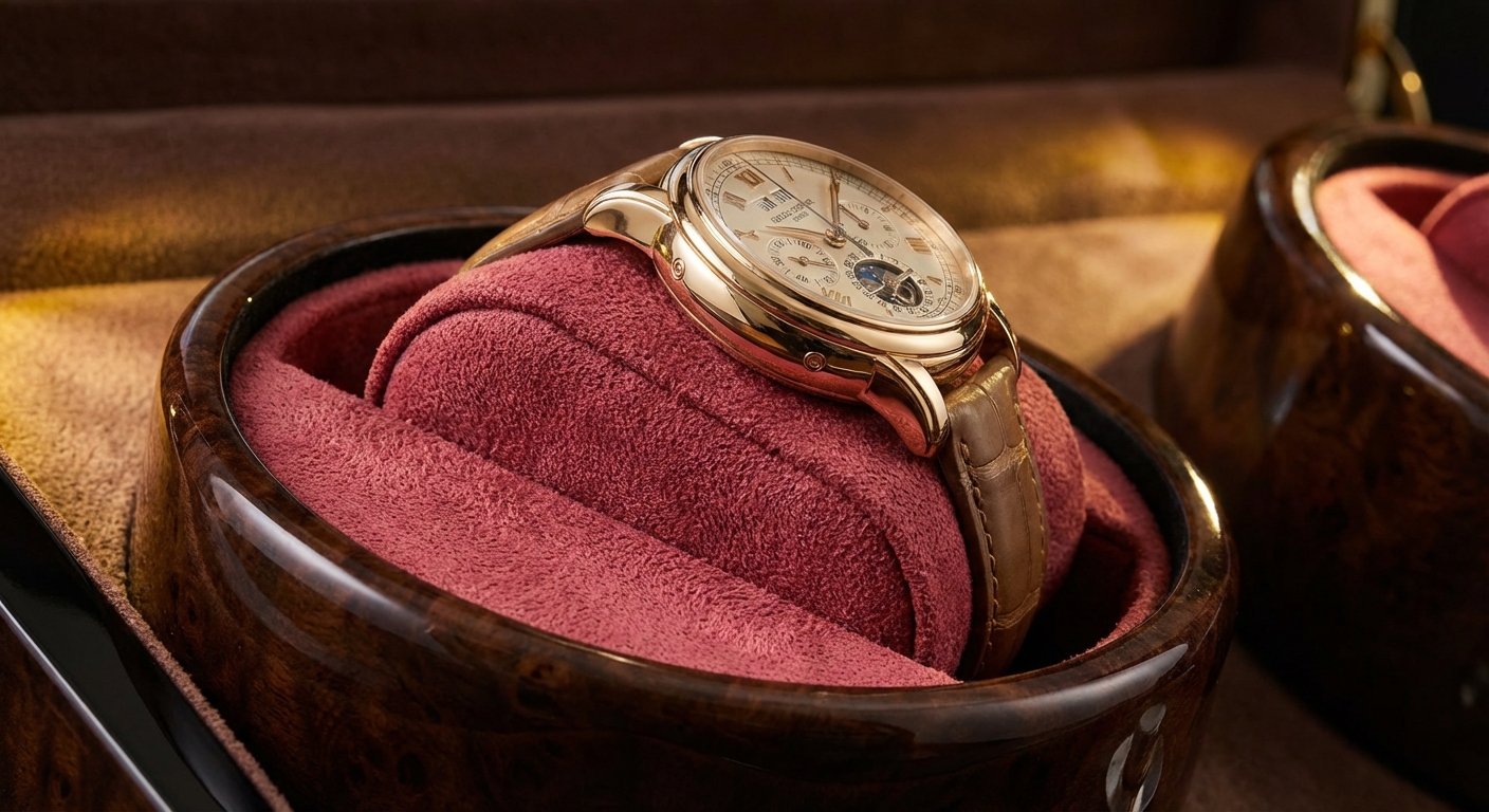 luxury gold watch macro photography index 3