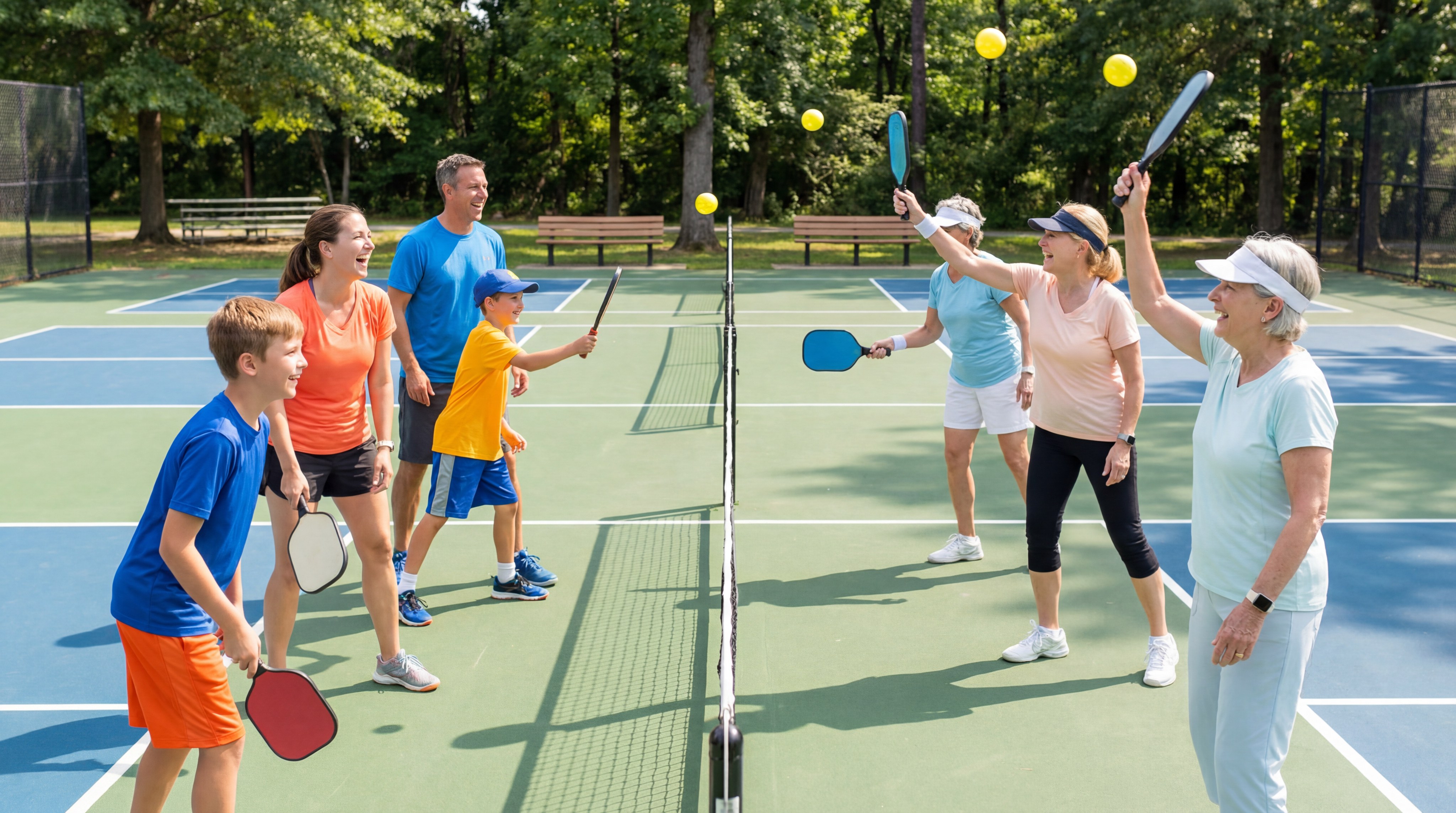 pickleball community court image