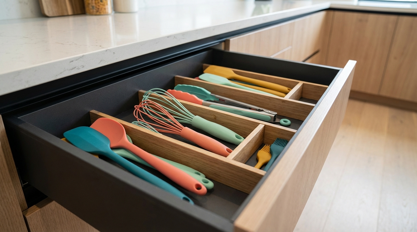 Organized Kitchen Drawer