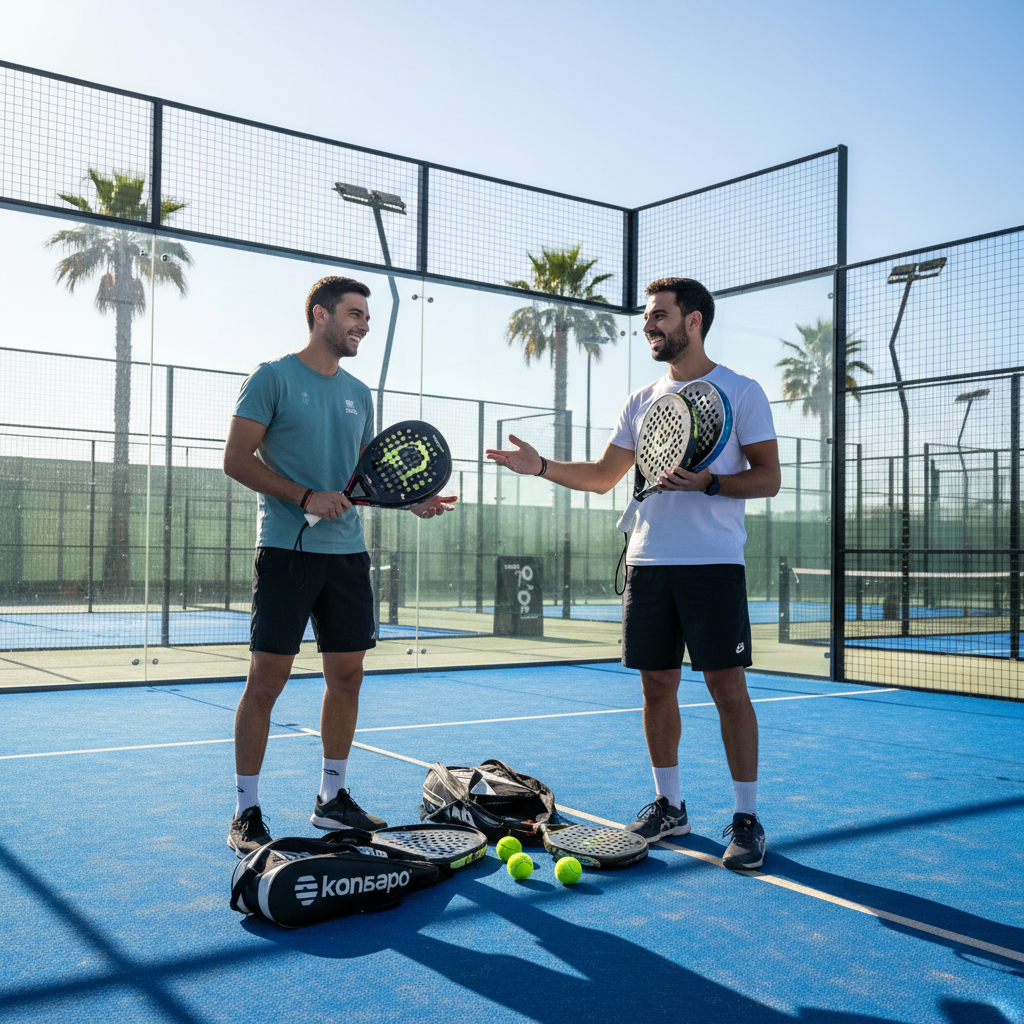 padel racket comparison outdoor