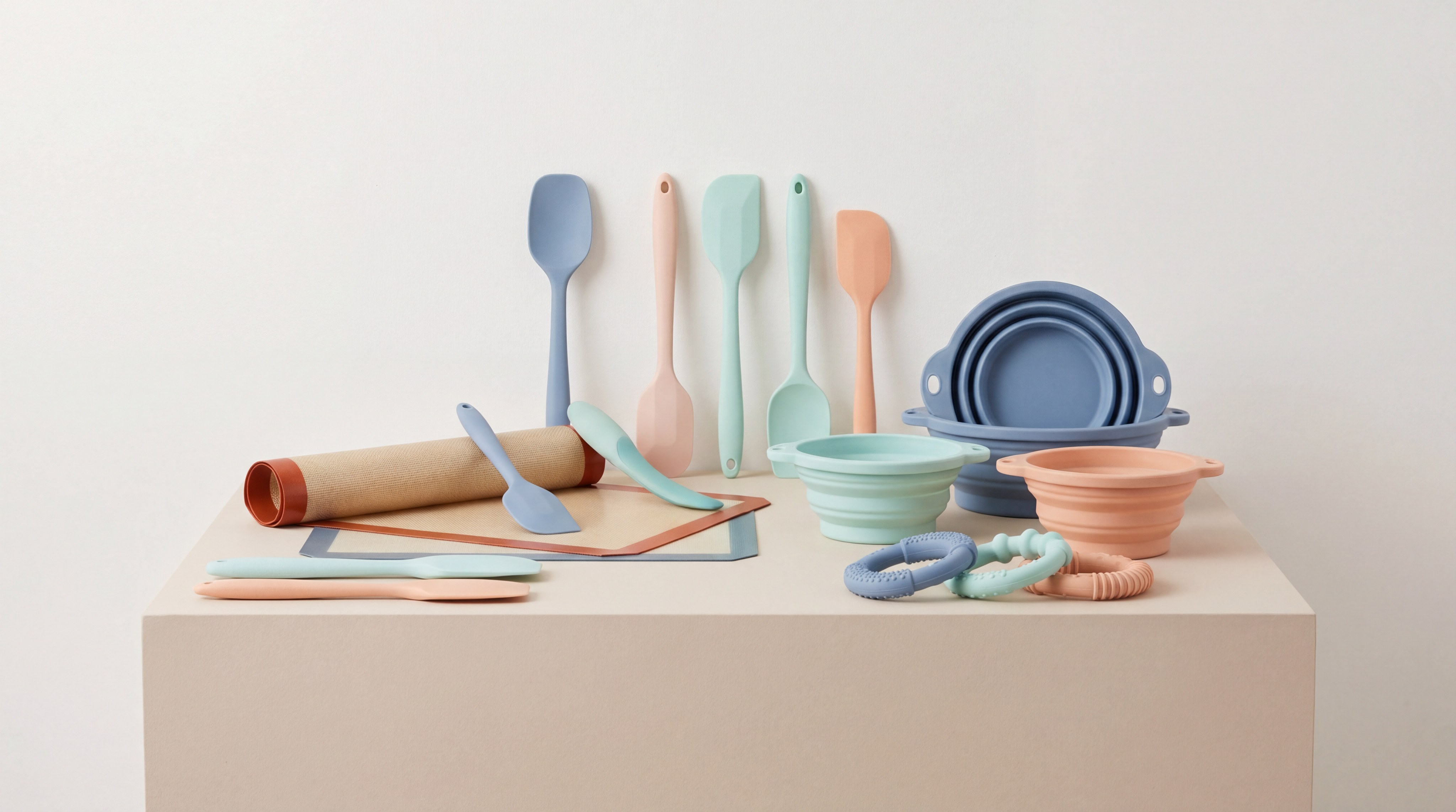 Silicone products studio photography