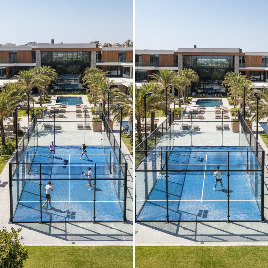 padel court comparison