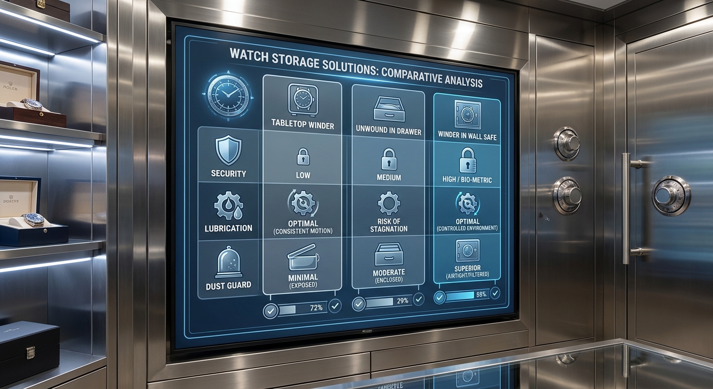 Watch storage security comparison