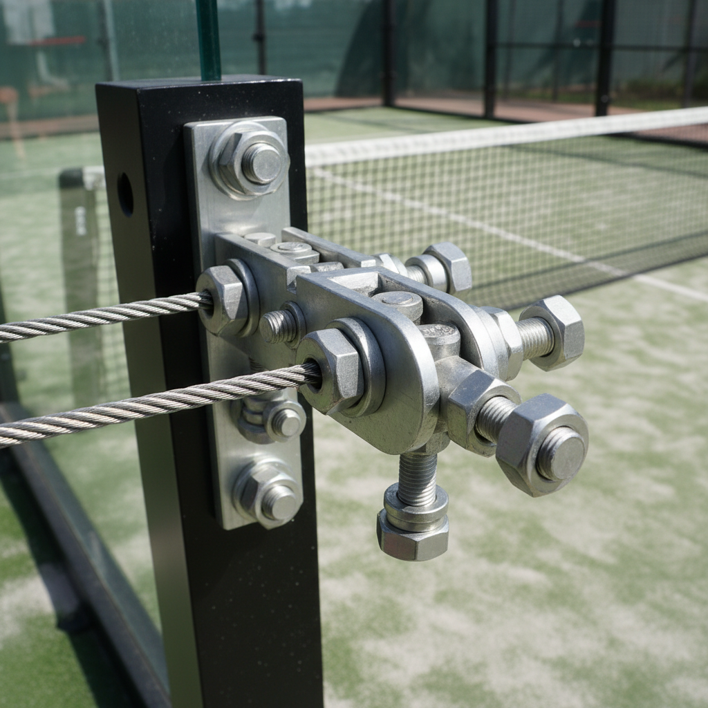 padel court hardware