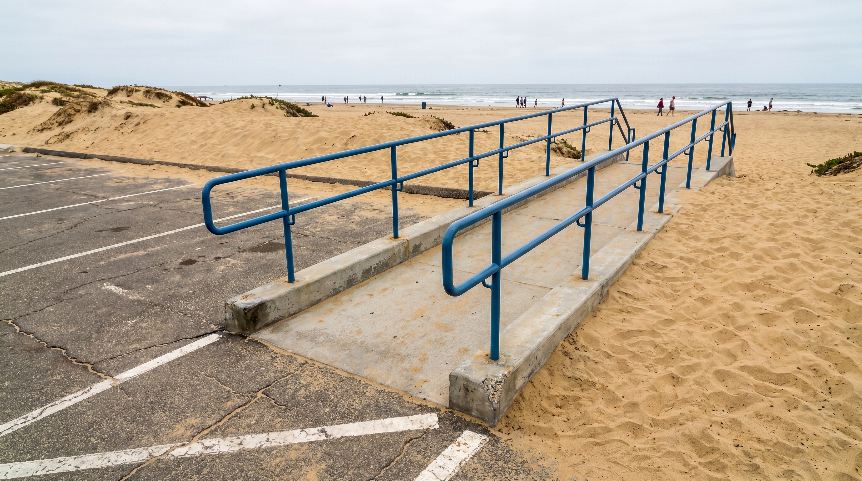 ADA ramp Pismo Beach
