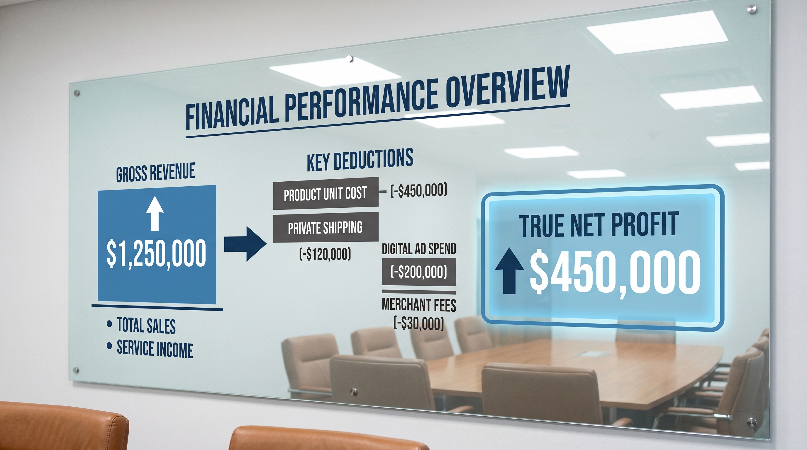 Revenue vs Profit Comparison Chart
