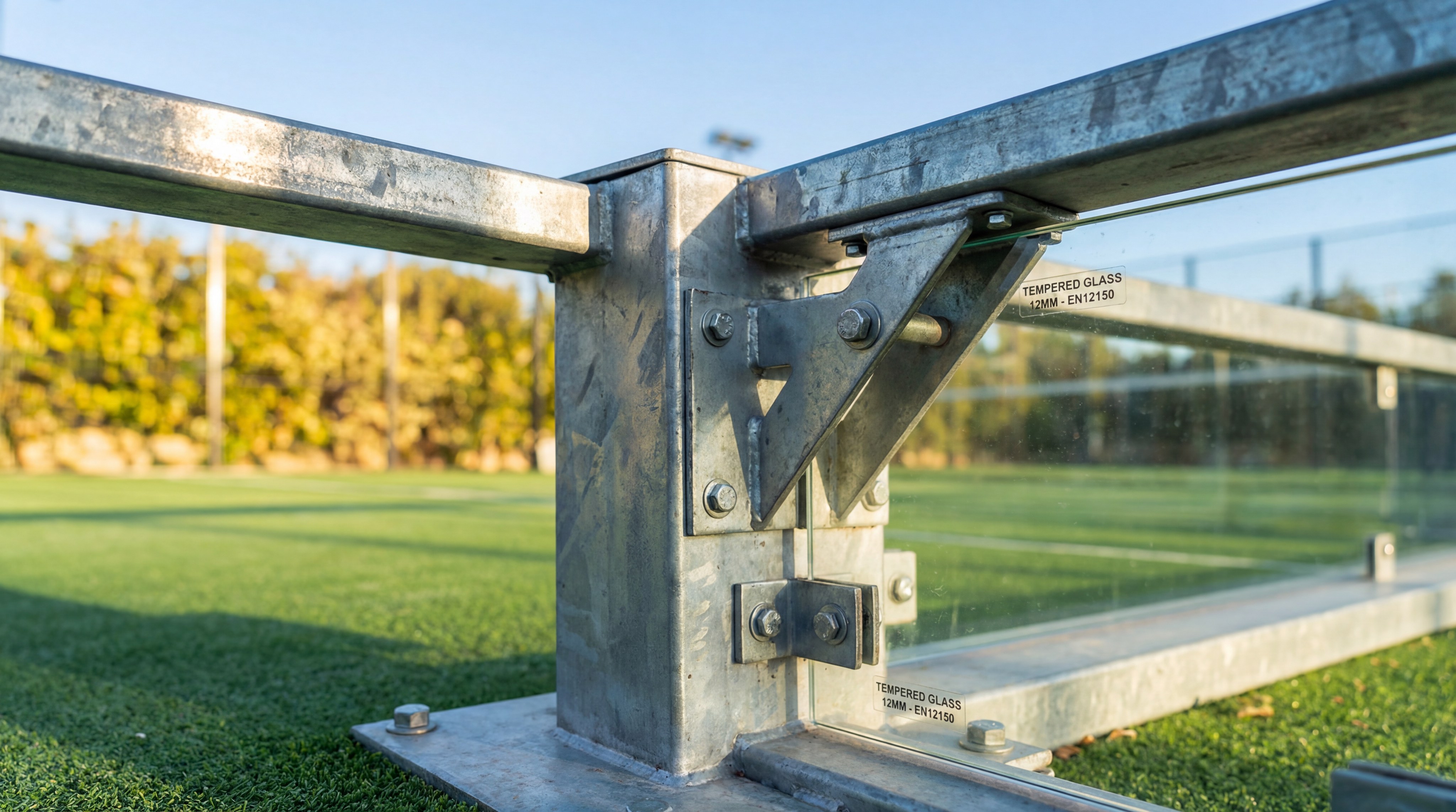 Padel Court Structure Detail