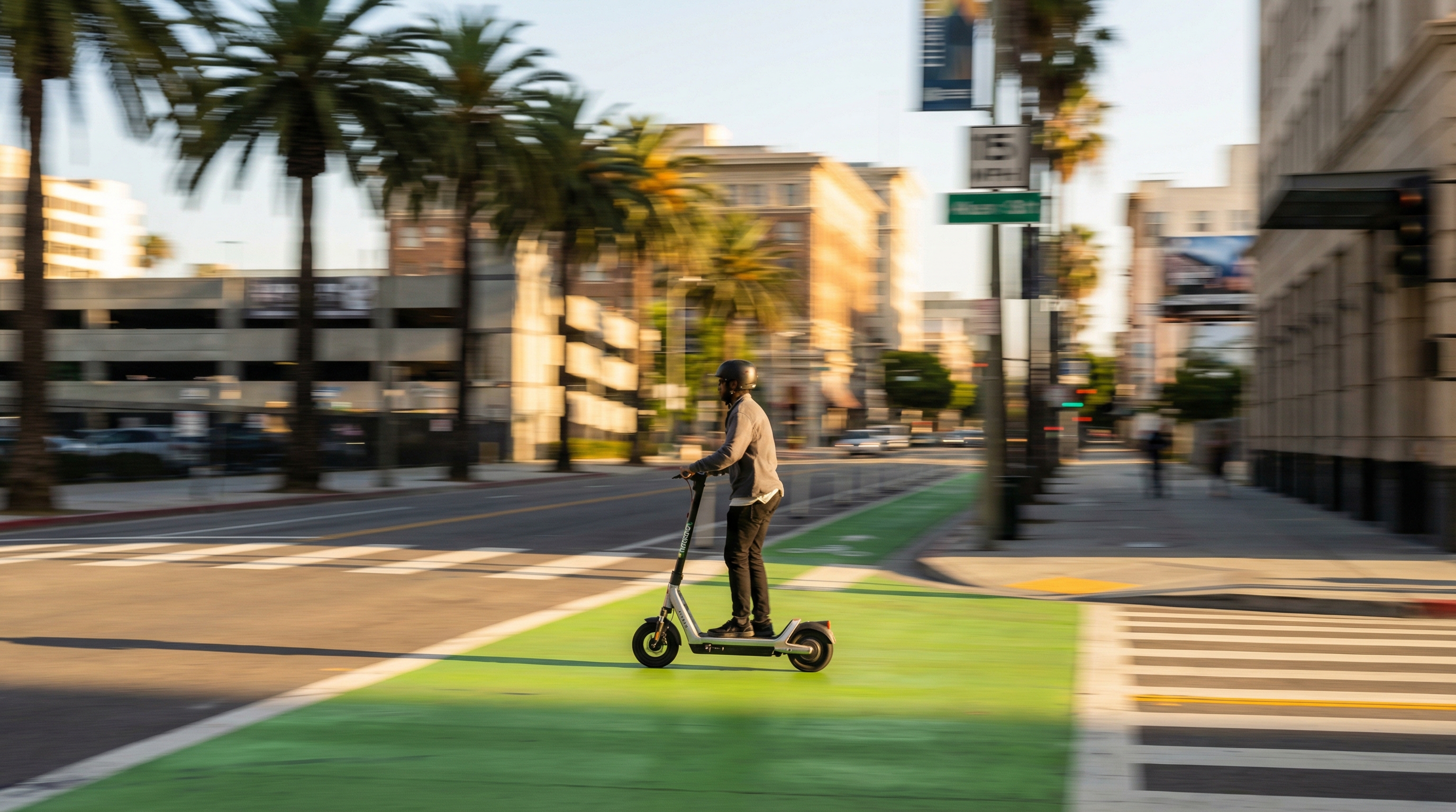 scooter bike lane
