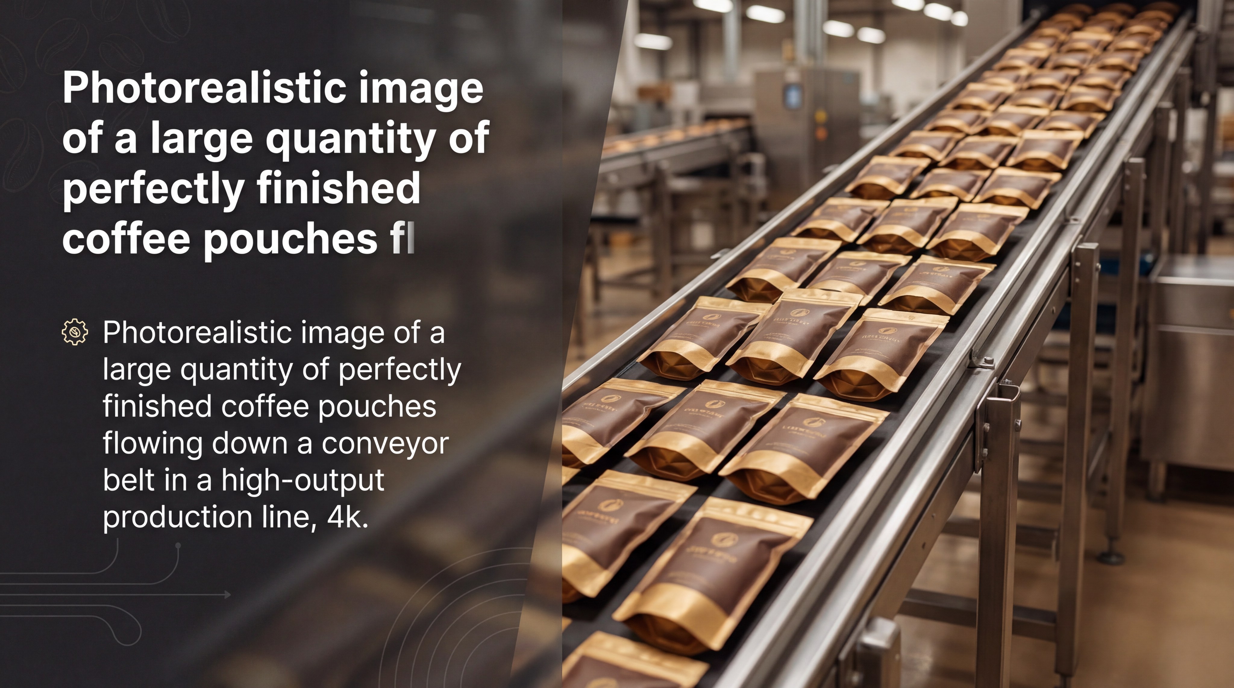 coffee pouches production line slide 9