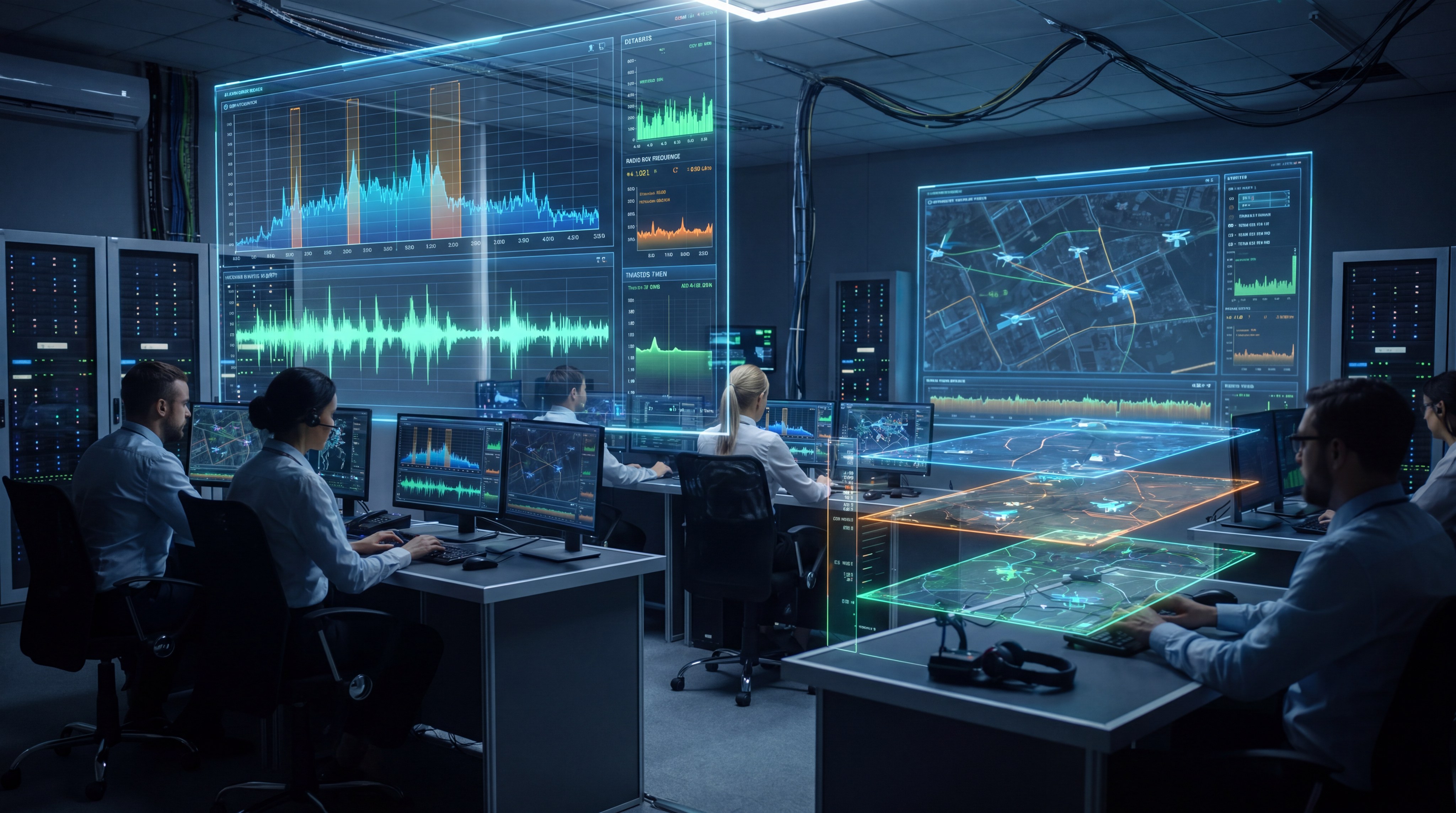 rf monitoring command center visualization
