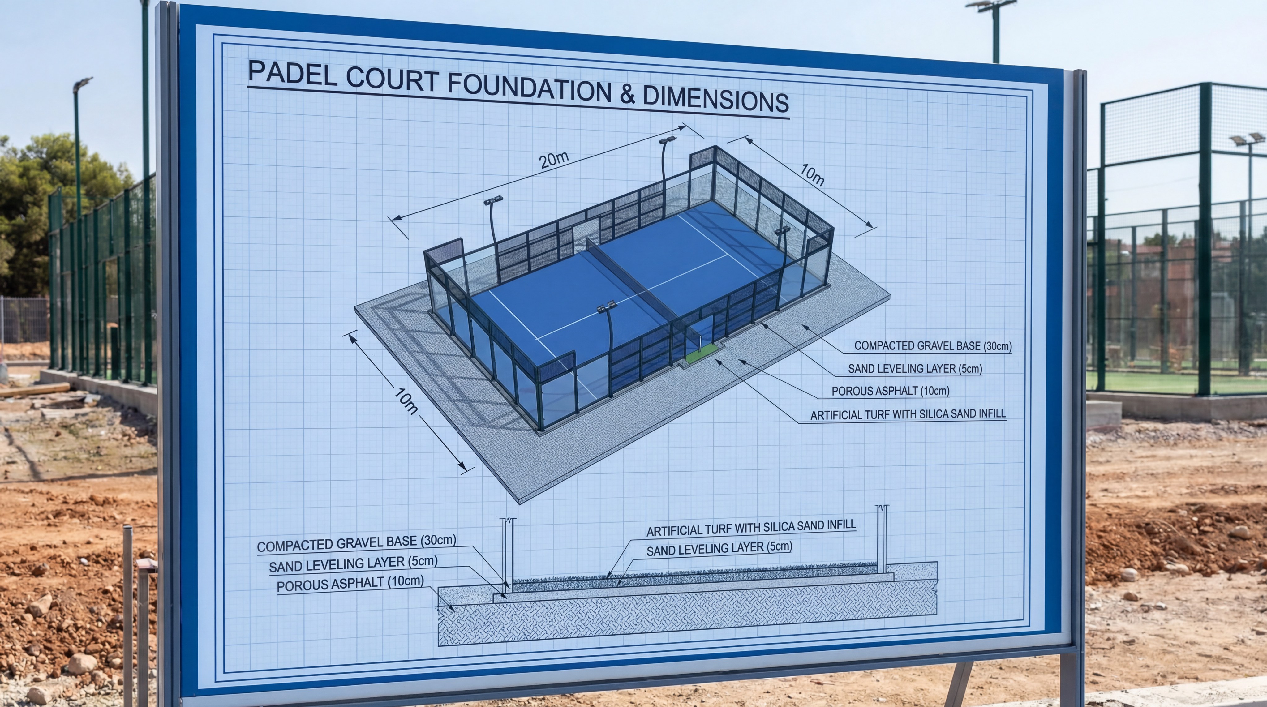 Technical 3D Rendering with Dimensions