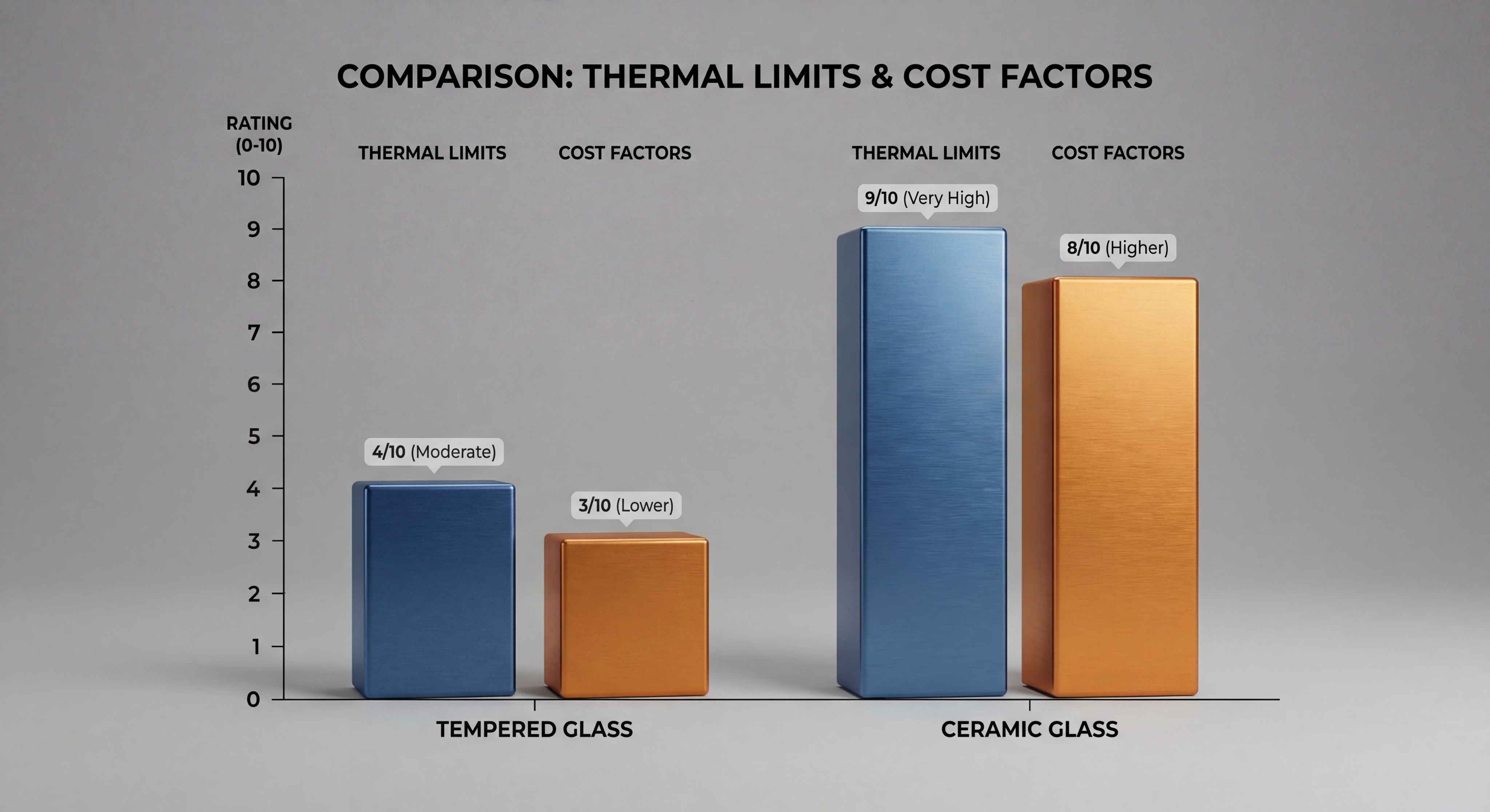 Thermal Cost Comparison Chart