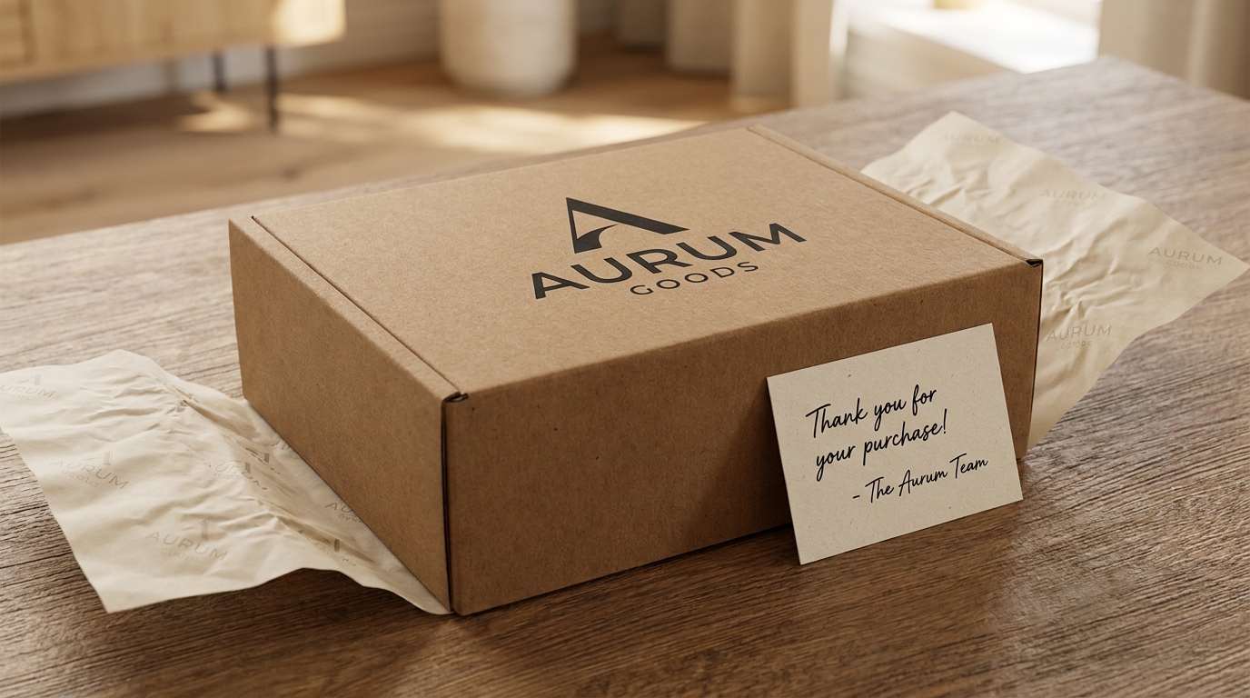 Premium Custom-Branded E-commerce Packaging Display