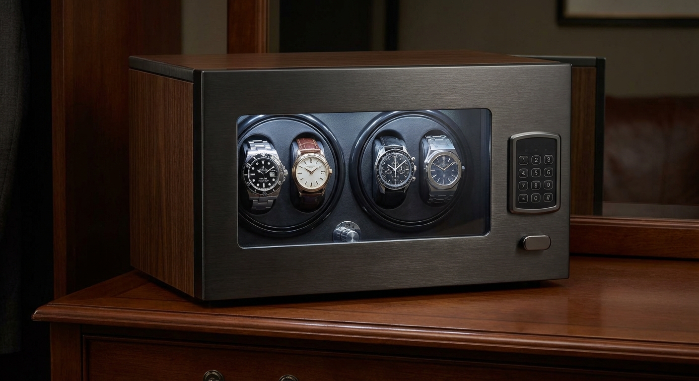 luxury watch safe visualization
