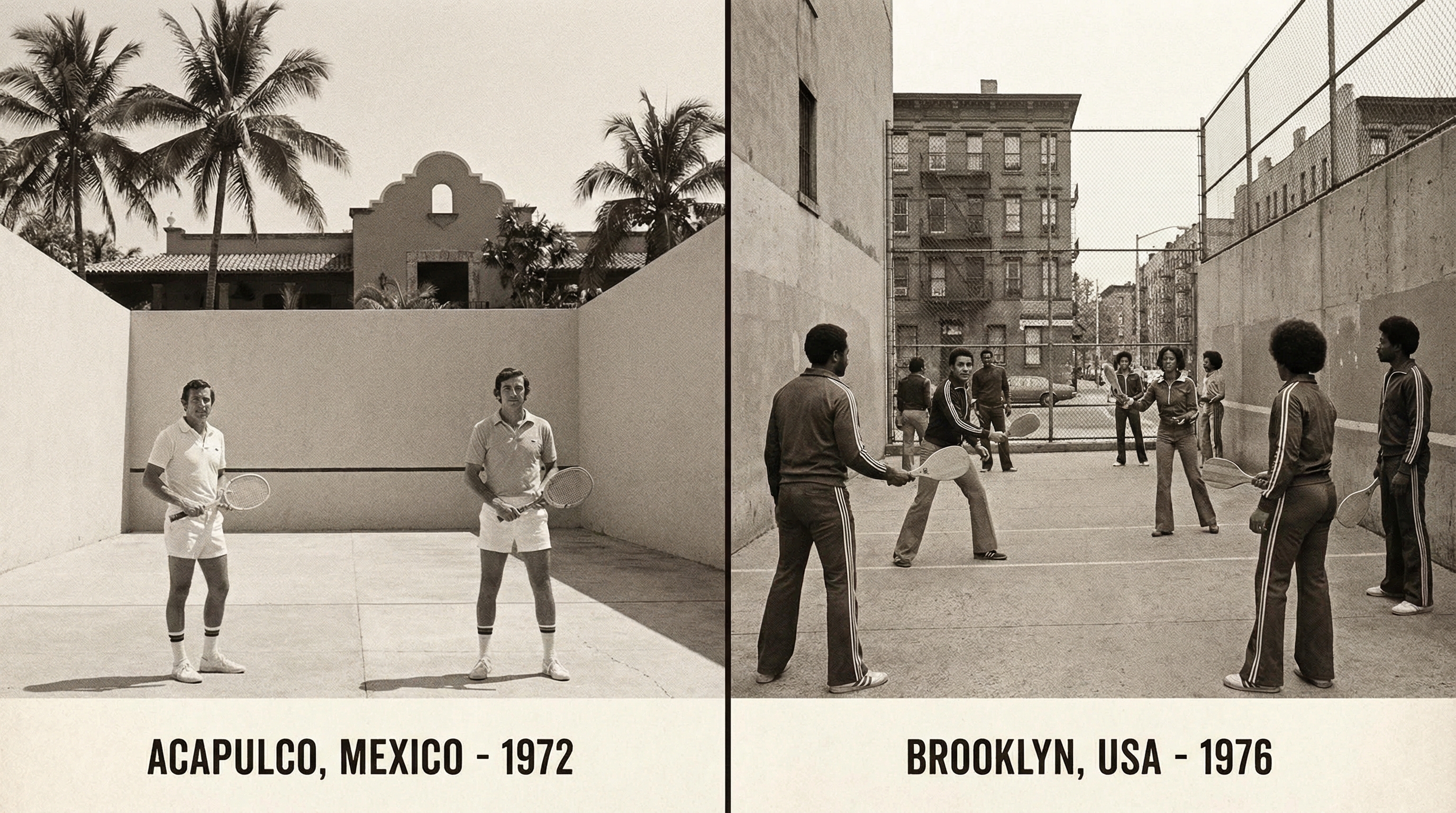 early racquet sports evolution montage index 1