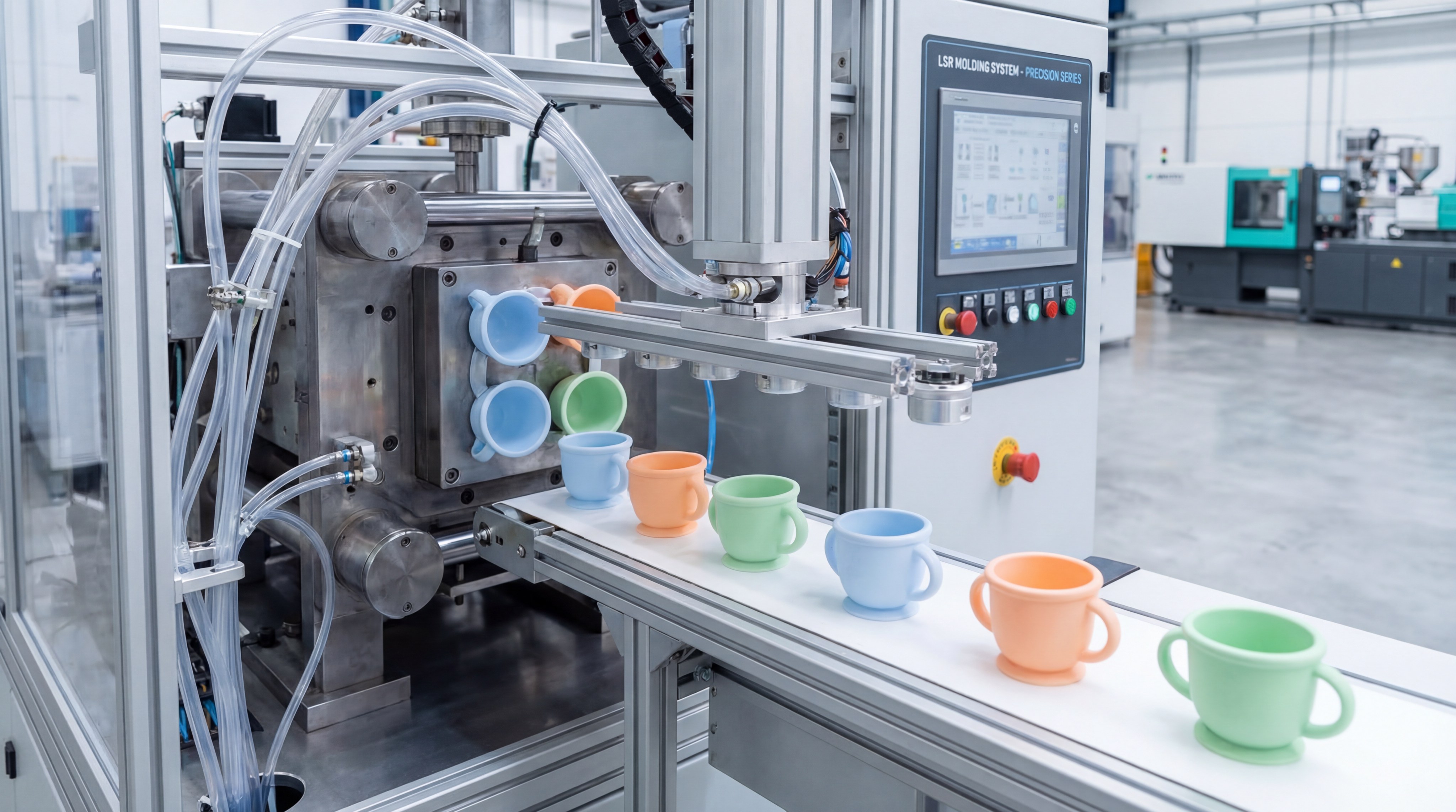 lsr injection molding operation