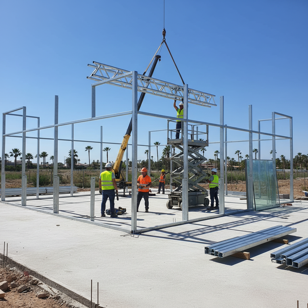 padel court installation