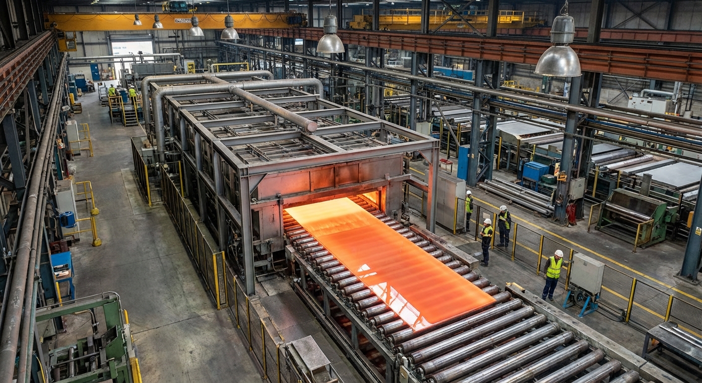 industrial glass tempering furnace