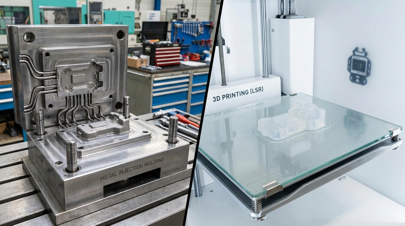 lsr molding vs 3d printing comparison