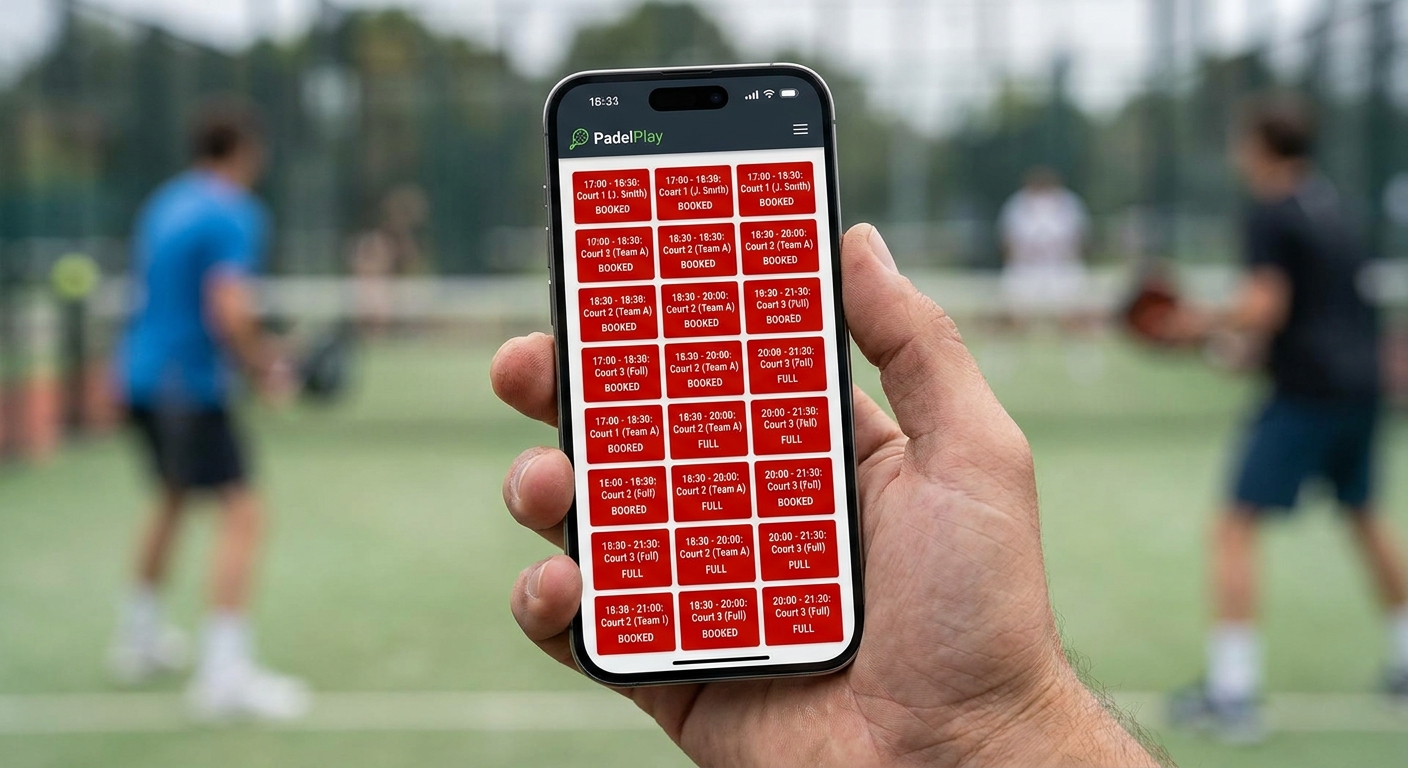 Smartphone booking app
