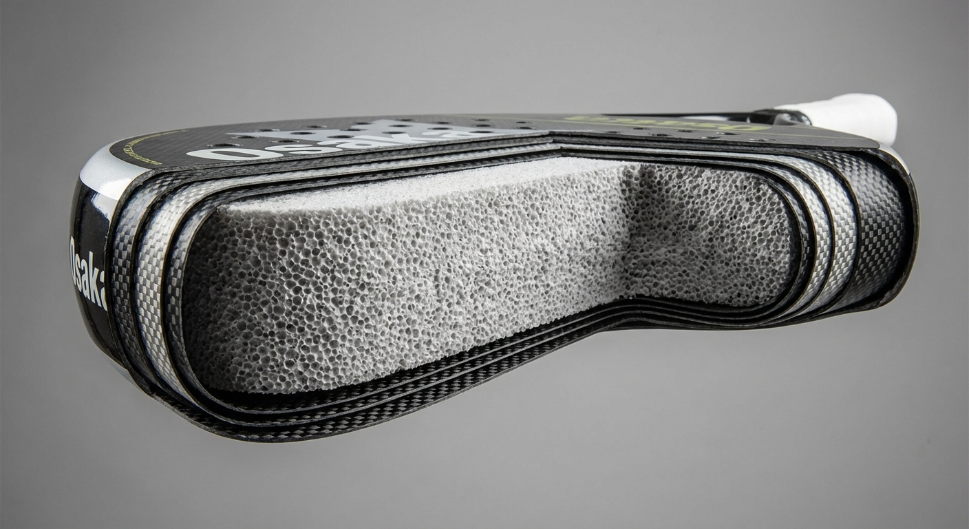 osaka padel racket cross section index 4