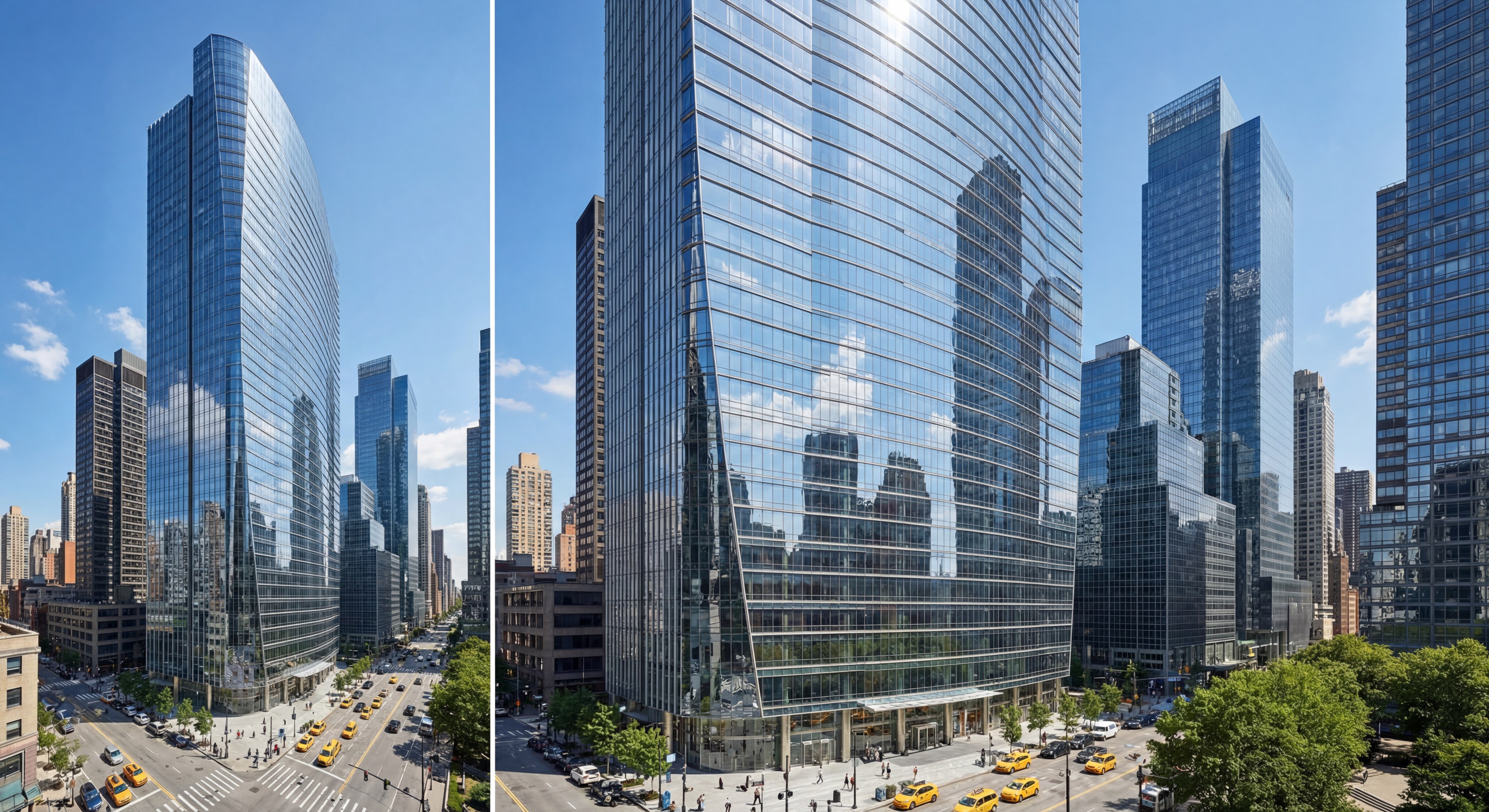 Modern Glass Skyscraper Reflection