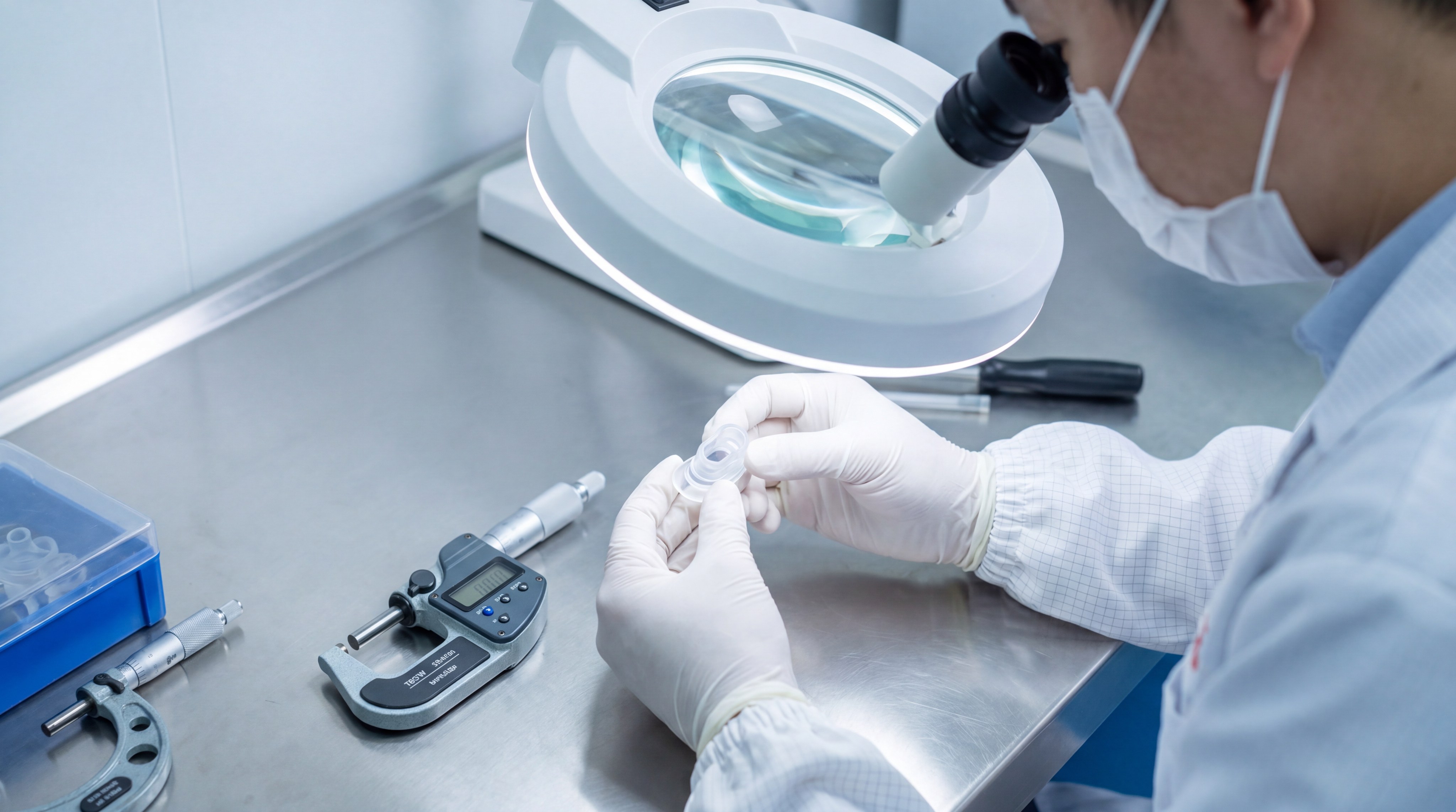 Medical device quality control inspection