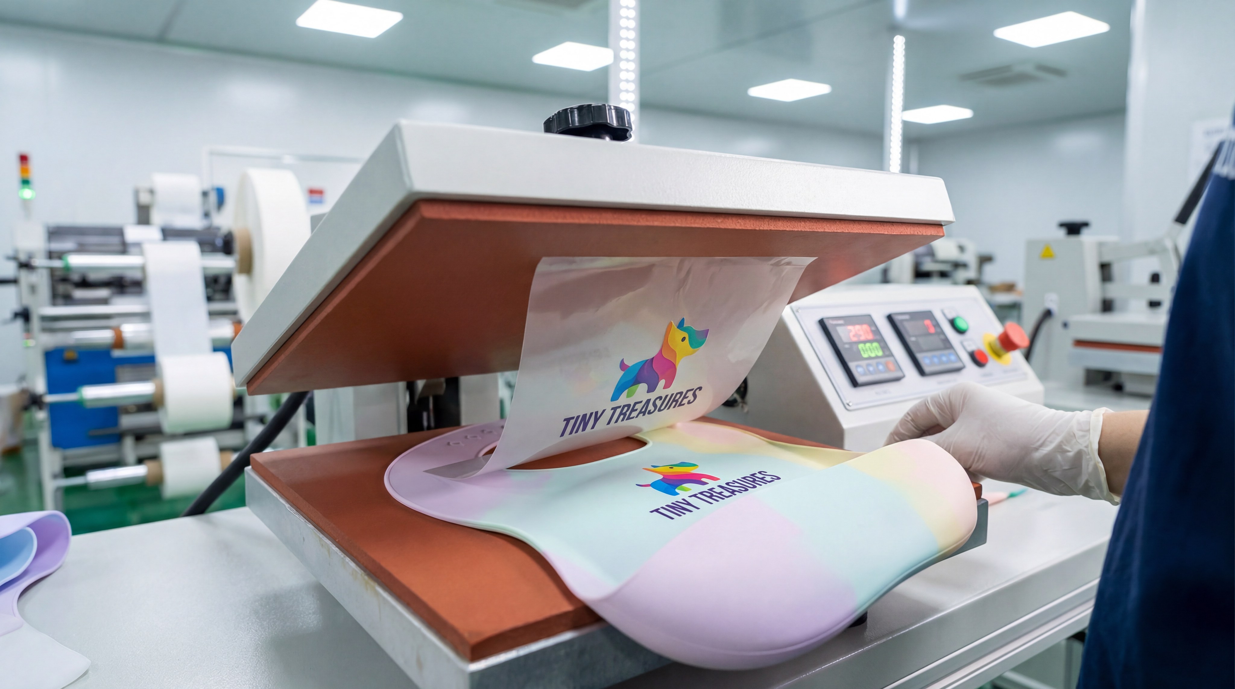 heat transfer printing silicone baby product