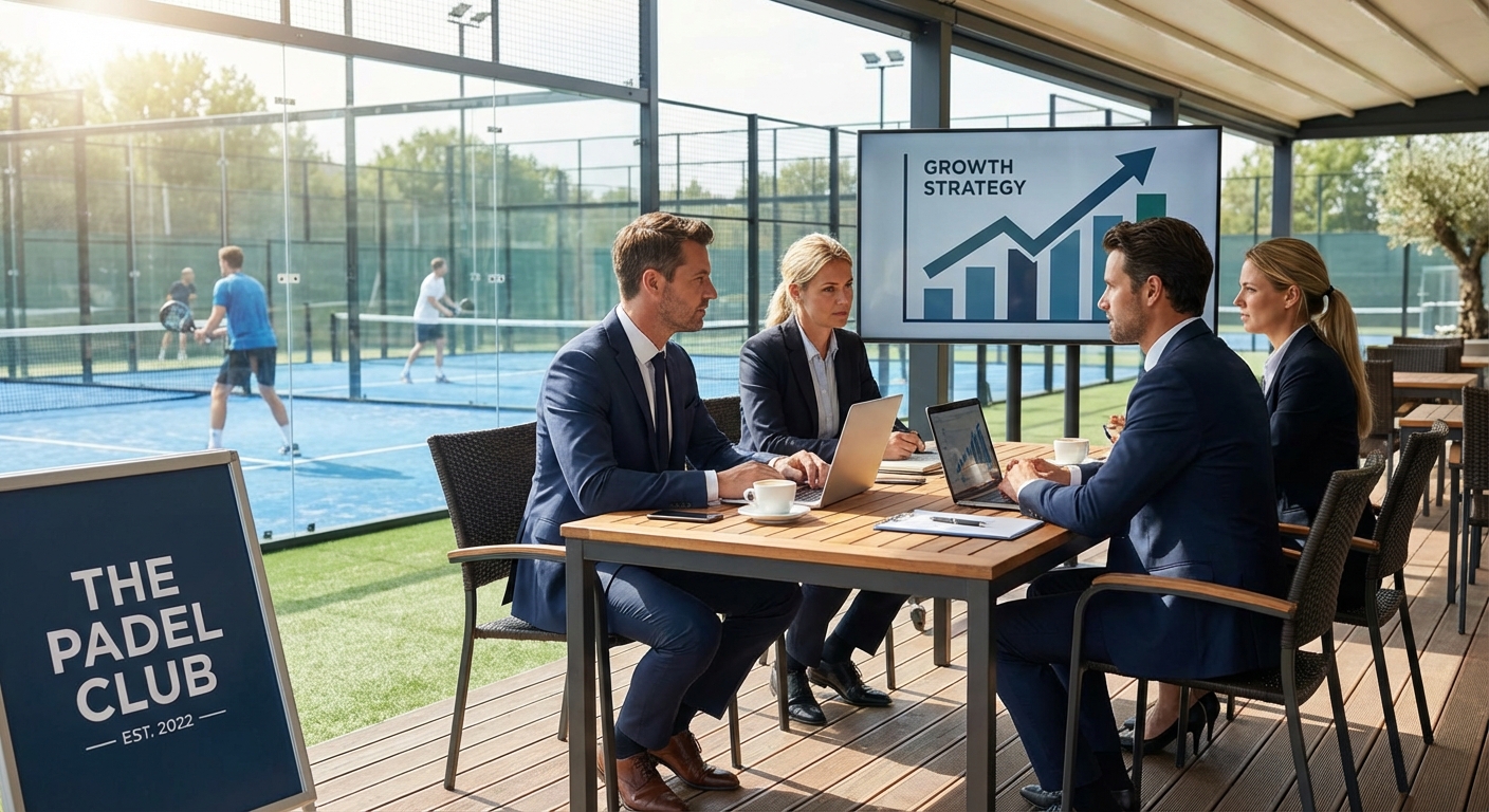 padel club business meeting