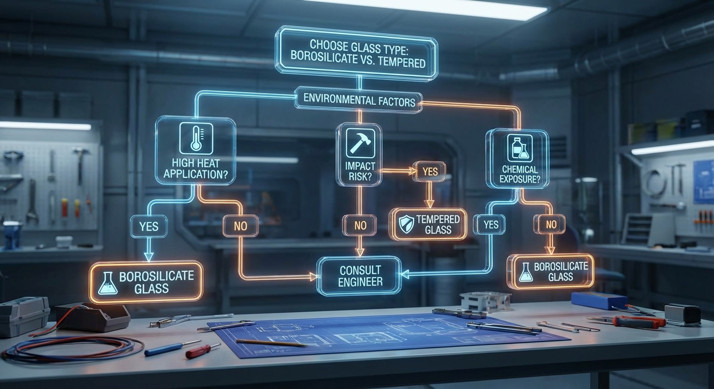 Glass Type Selection Decision Tree…