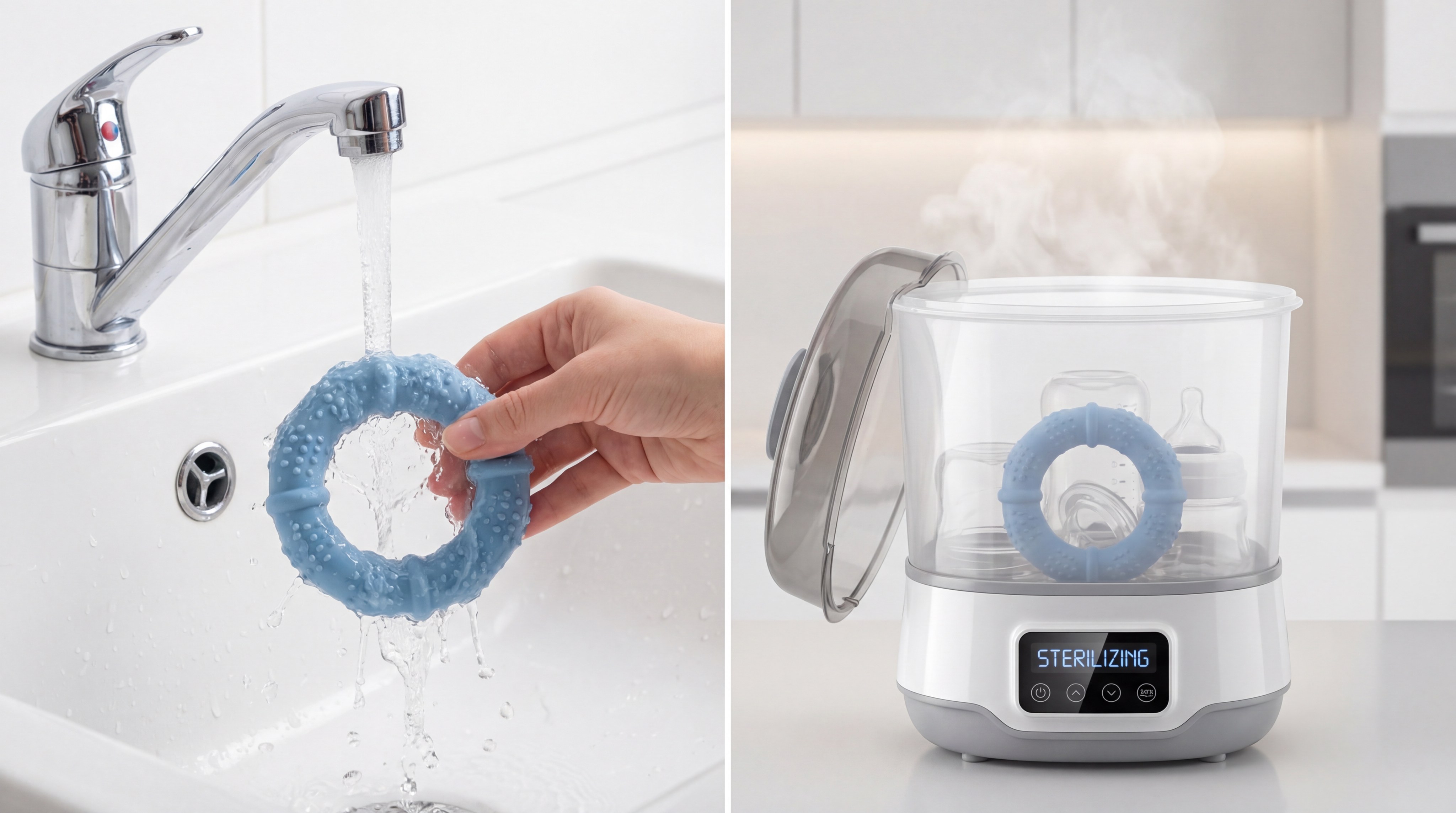 Silicone Teether Hygiene