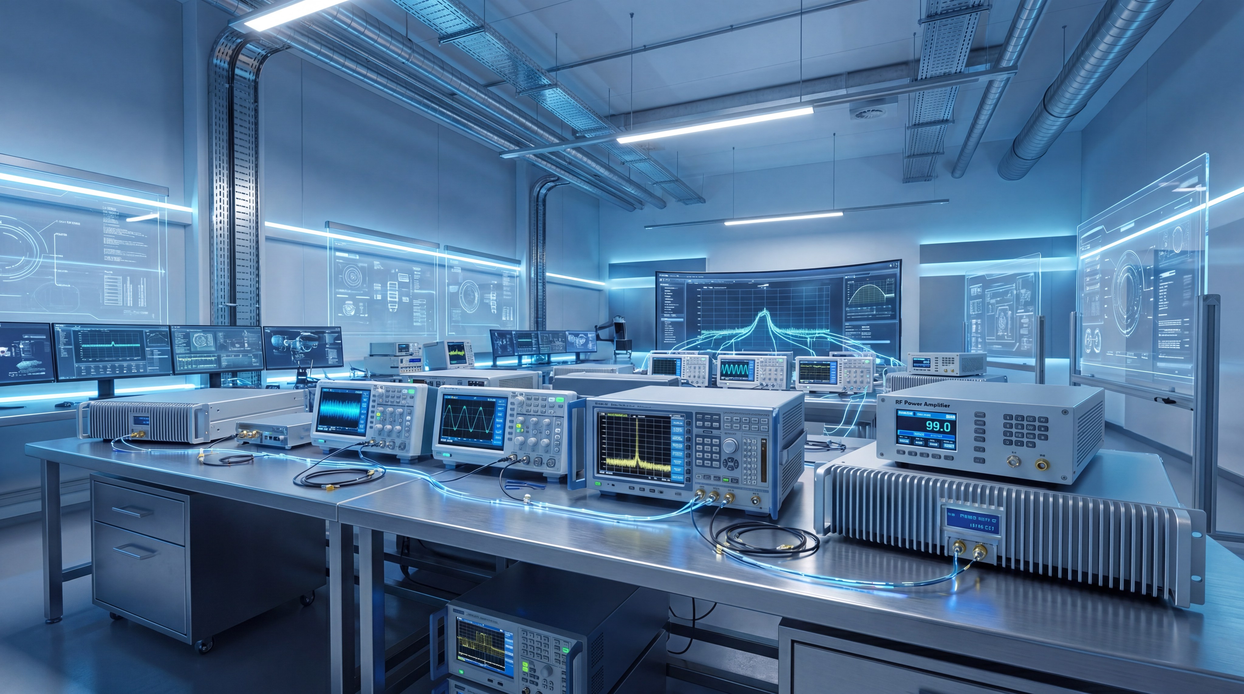 RF engineering testing facility
